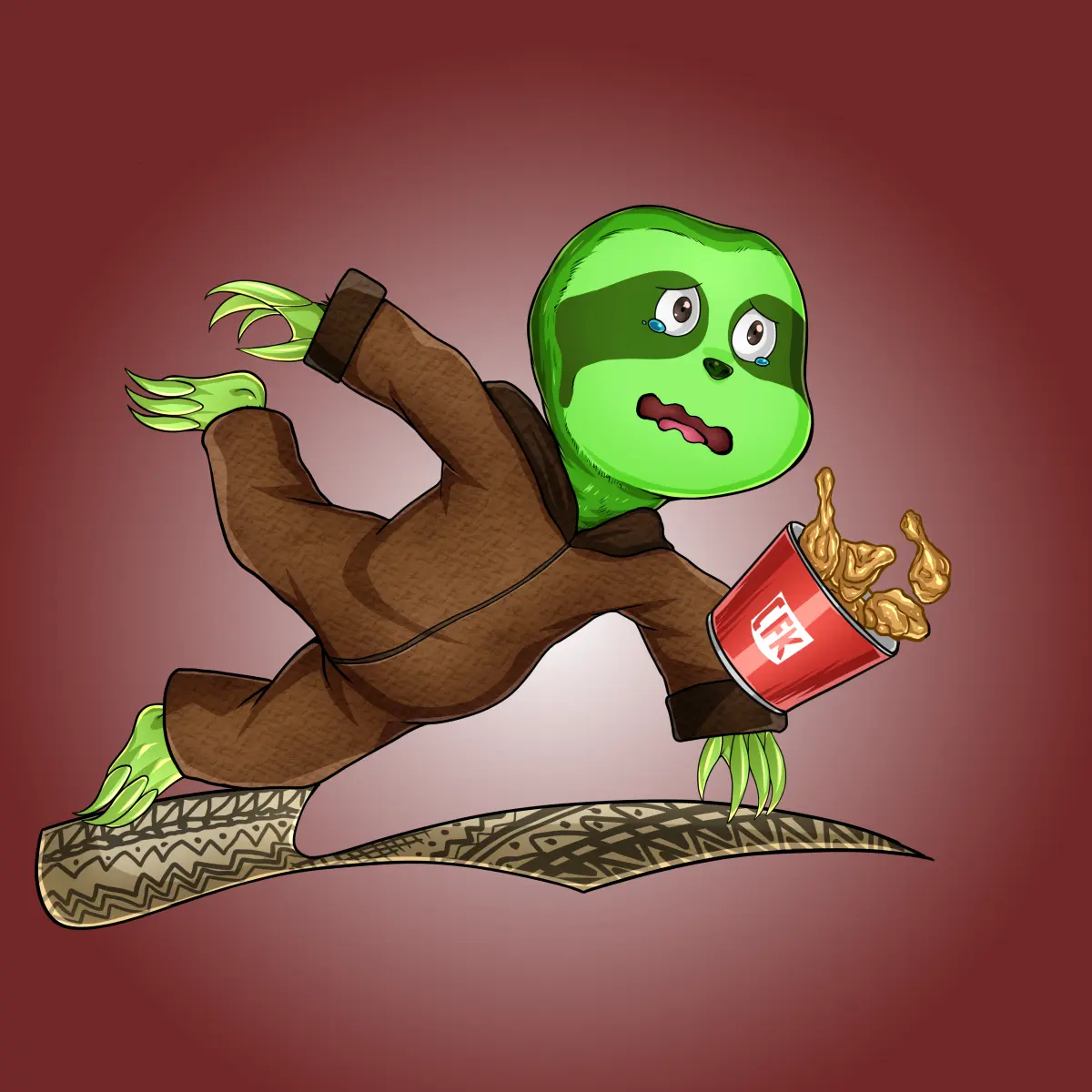 Rug Friends  #5673 NFT on Algorand