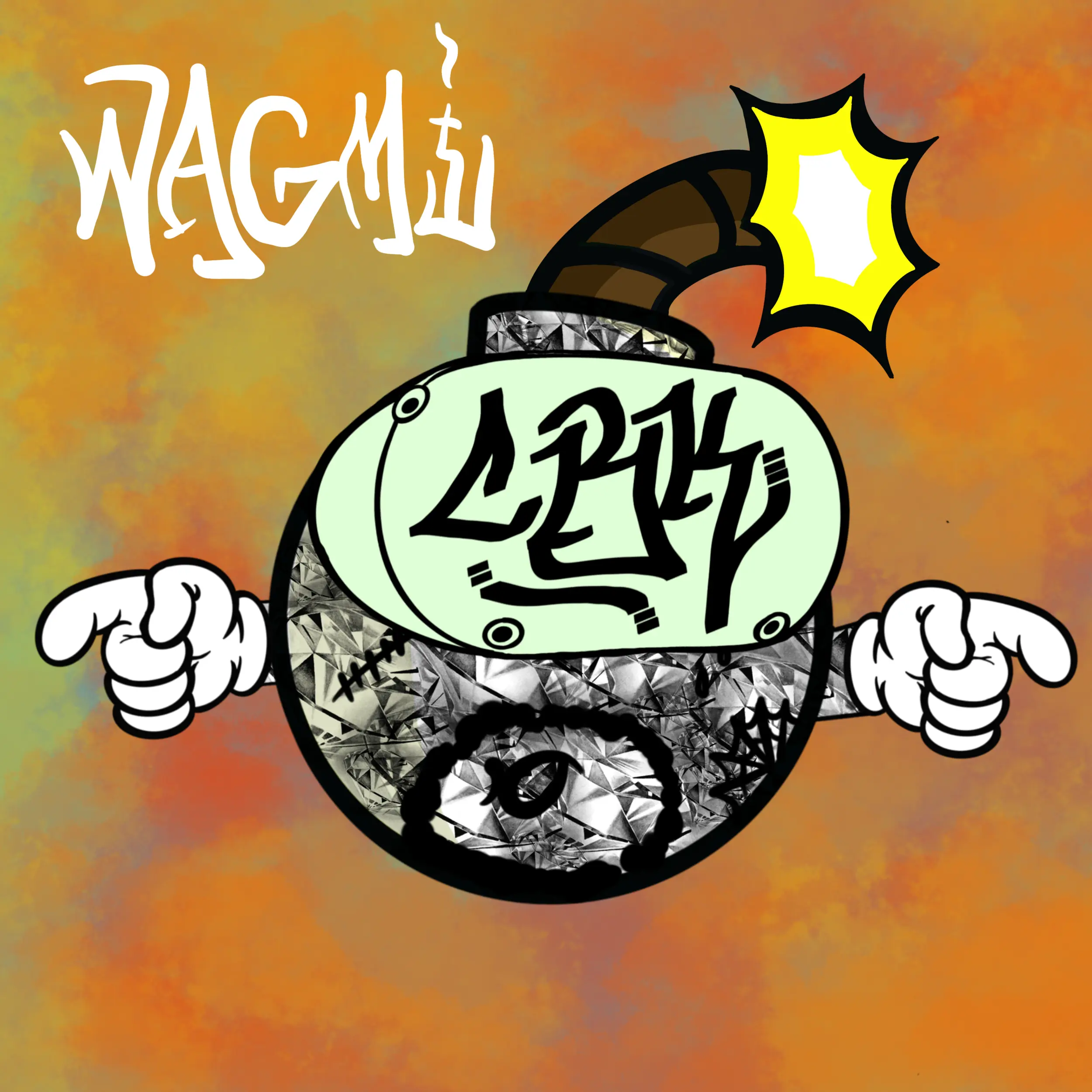 Crypto Bomber Krew #2166 NFT on Algorand