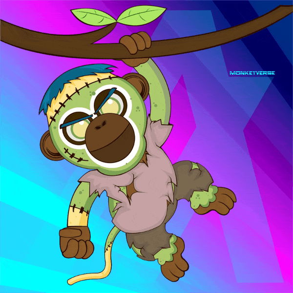 An image of Algo Monkeyverse #0020