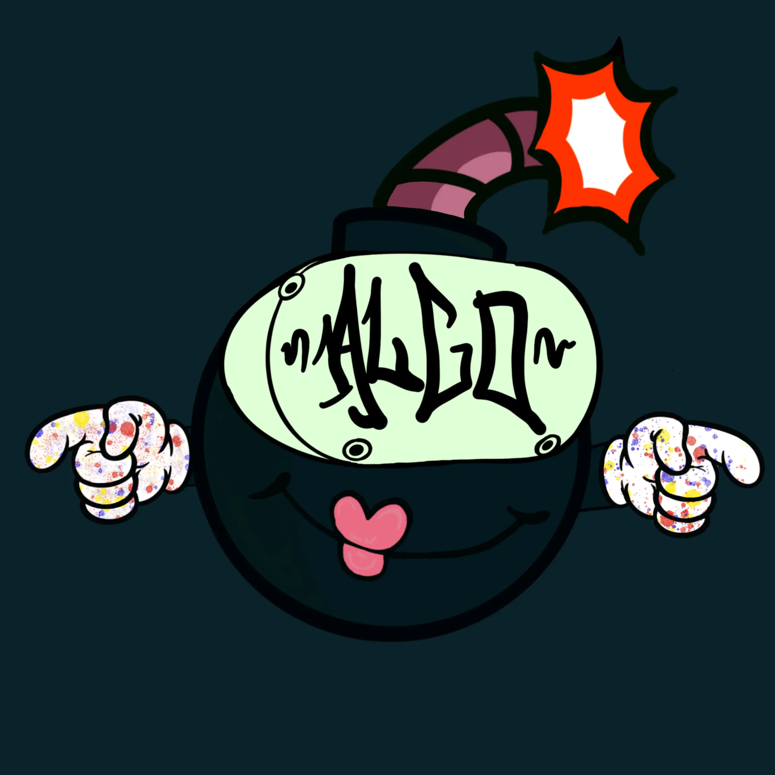 Crypto Bomber Krew #1283 NFT on Algorand
