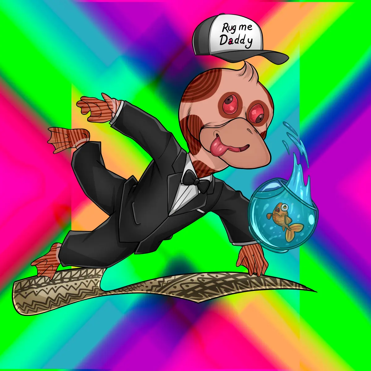 Rug Friends  #4304 NFT on Algorand