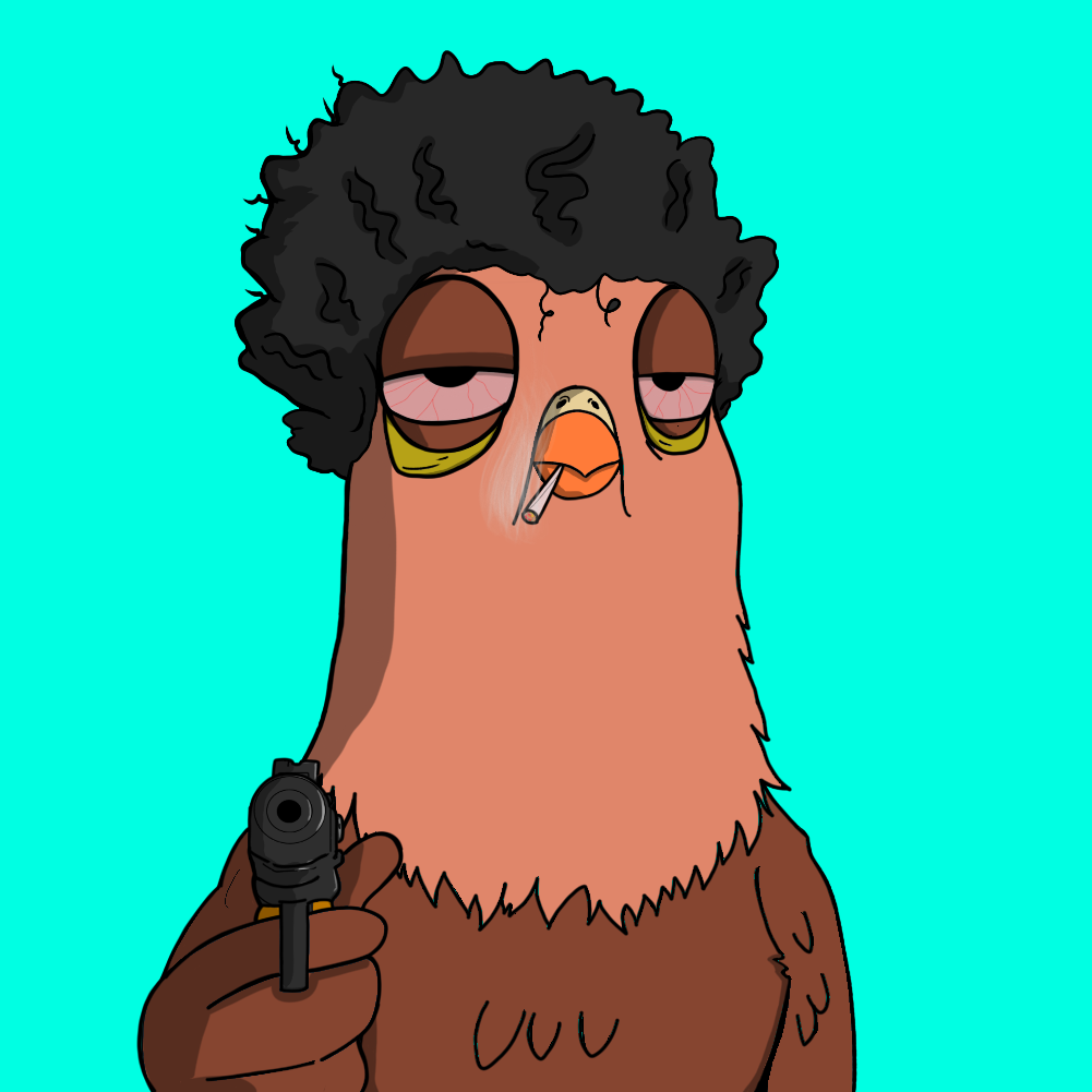 Ghetto Pigeons #0238 NFT on Algorand