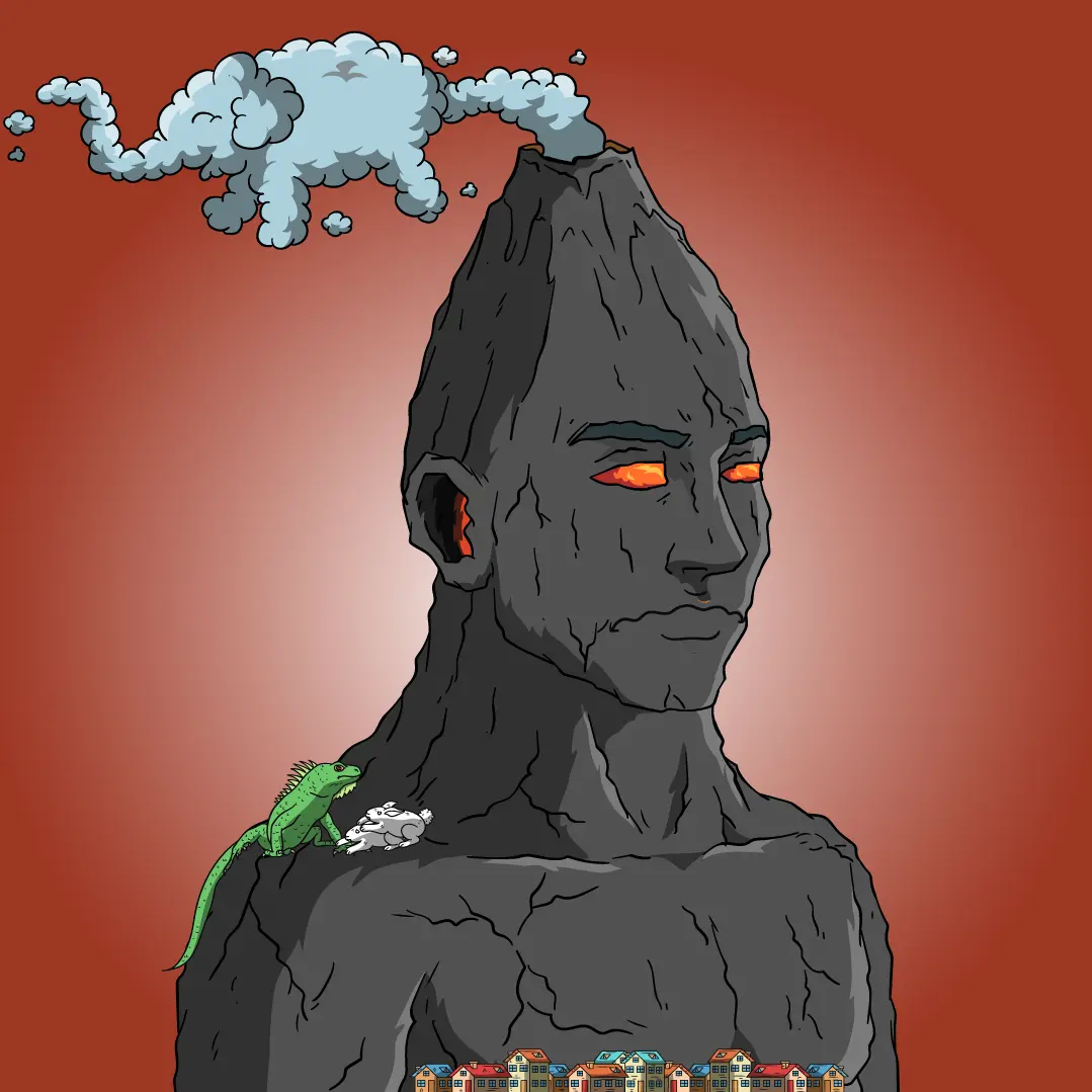Volcano Boyz #1357 NFT on Algorand