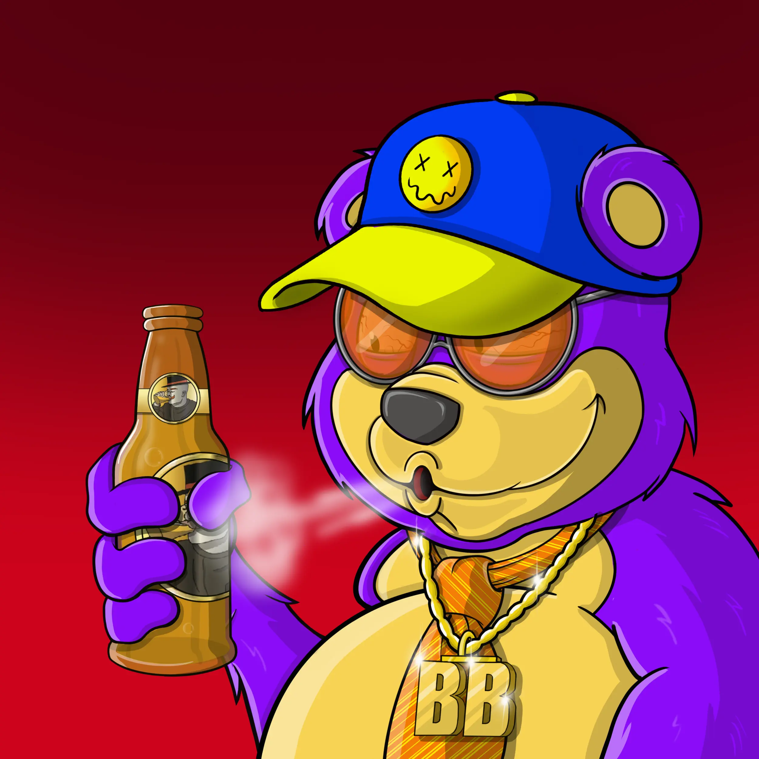 Burnin Bears #119 NFT on Algorand