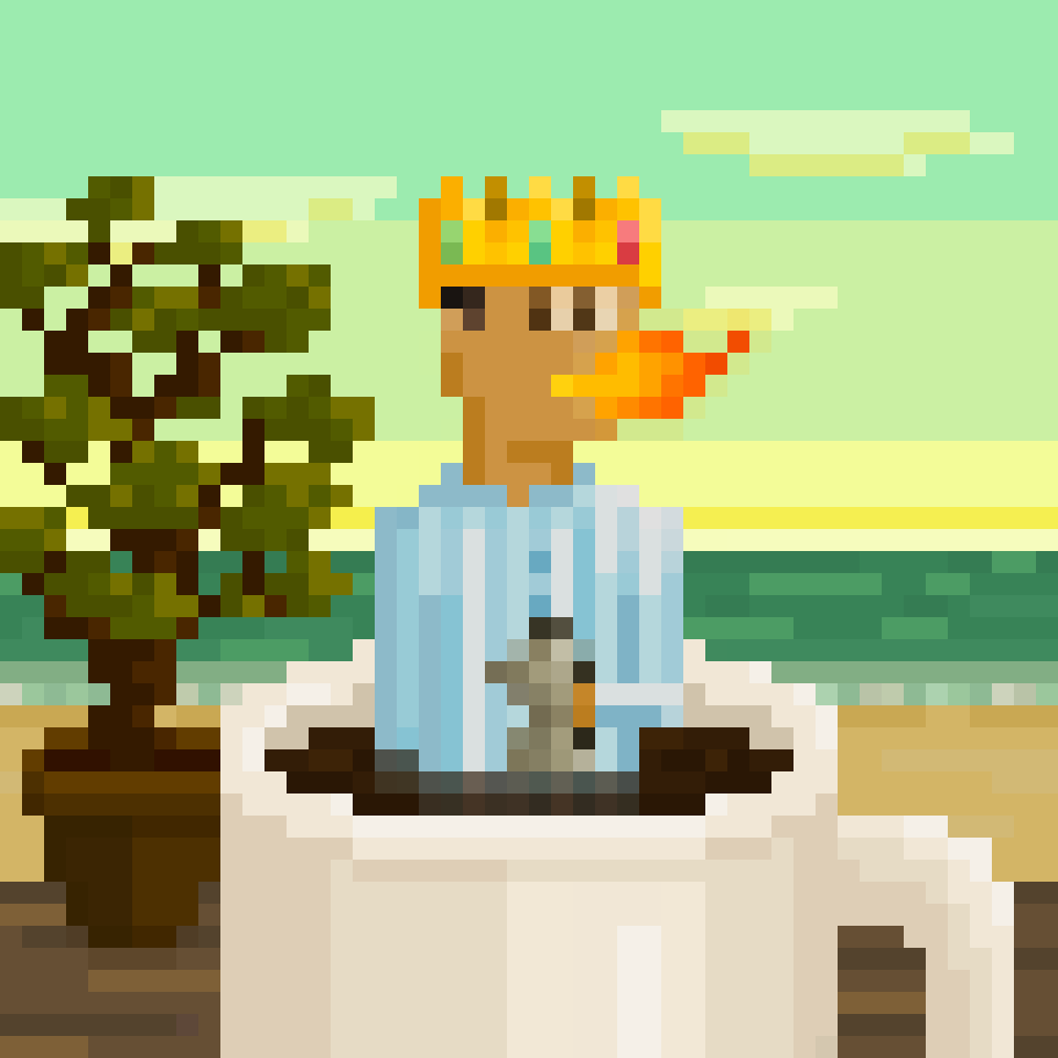 CoffeeBits Bather #2276 NFT on Algorand