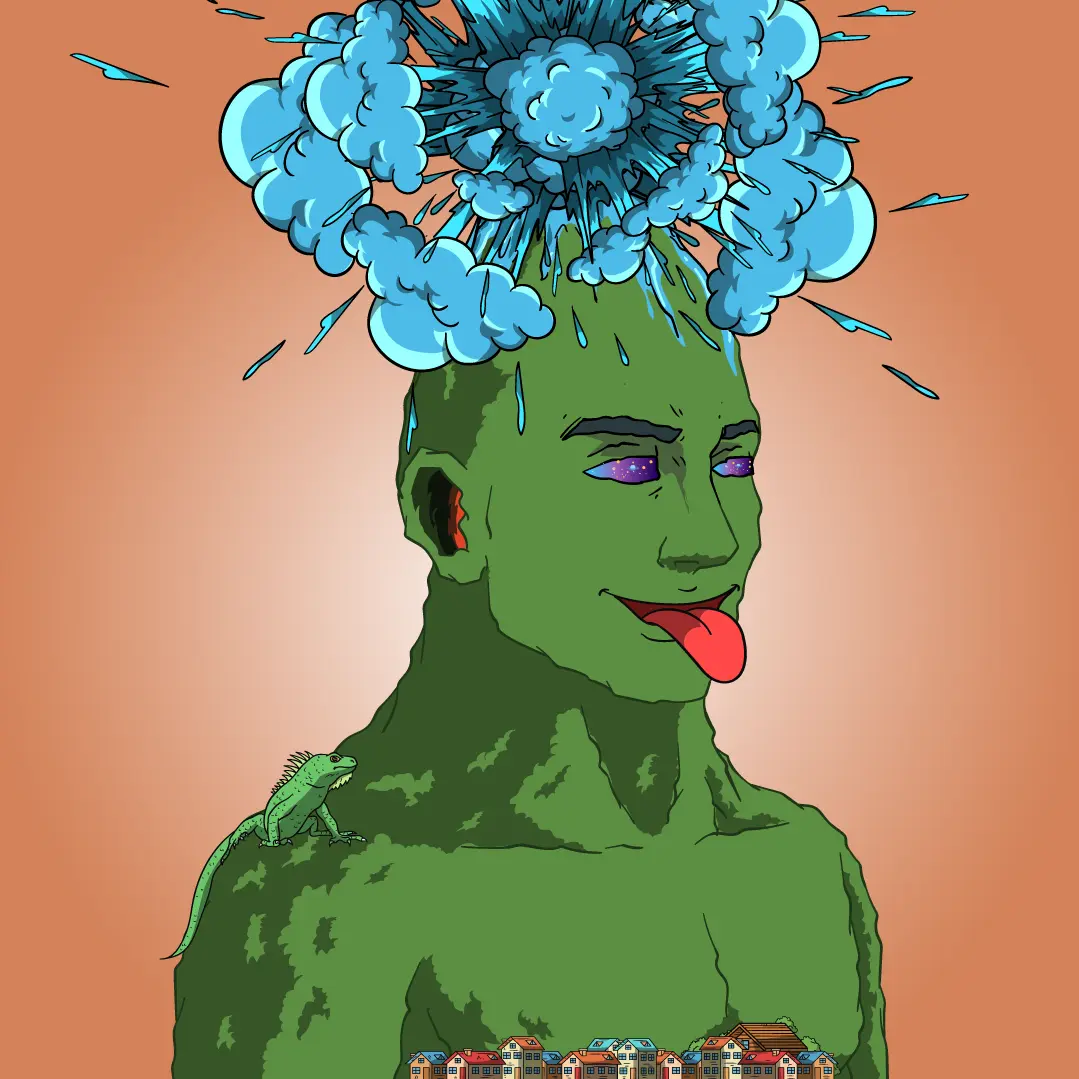 Volcano Boyz #1406 NFT on Algorand