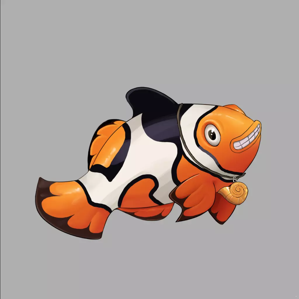 Clown Fish #224 NFT on Algorand