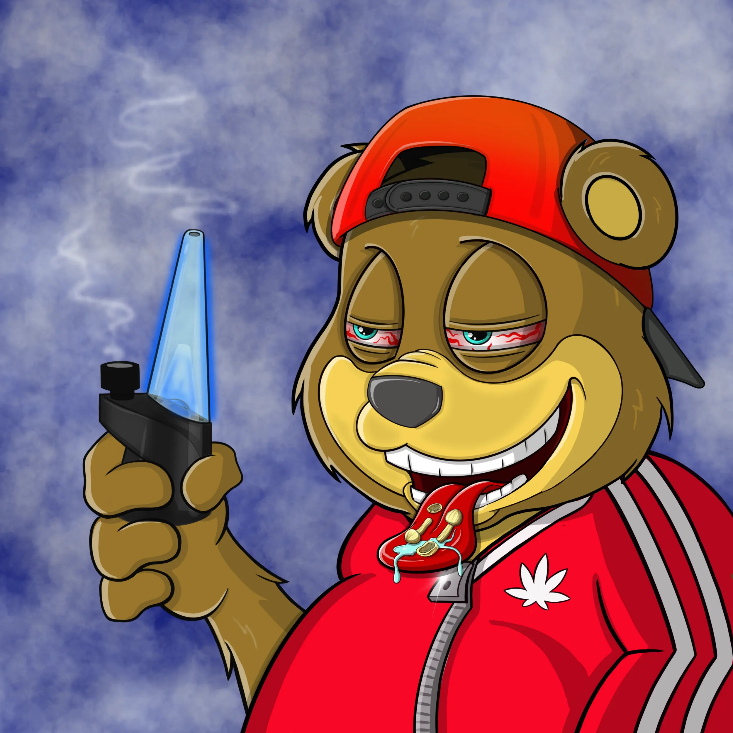 Burnin Bears #909 NFT on Algorand