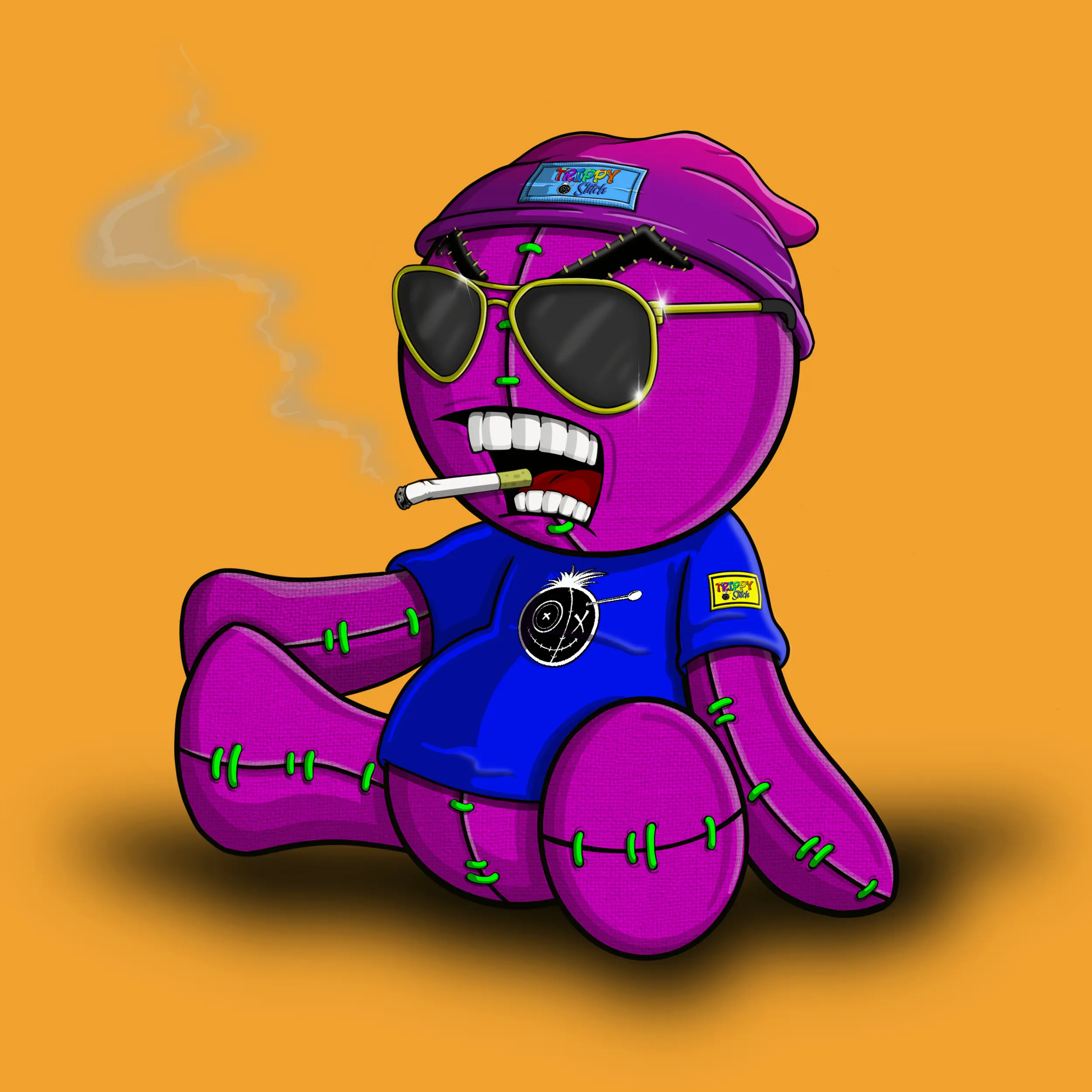 Trippy Stitch #158 NFT on Algorand