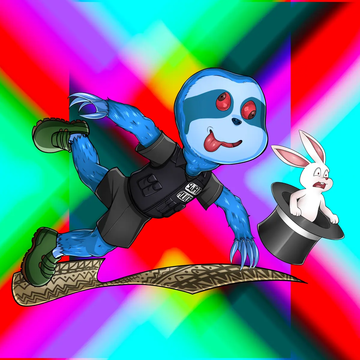 Rug Friends  #6582 NFT on Algorand