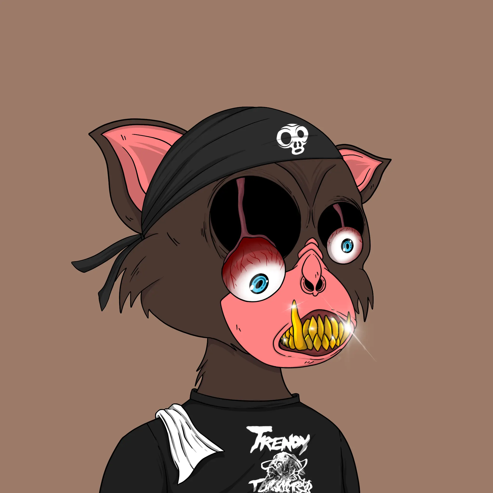 Trendy Tarsier #943 NFT on Algorand