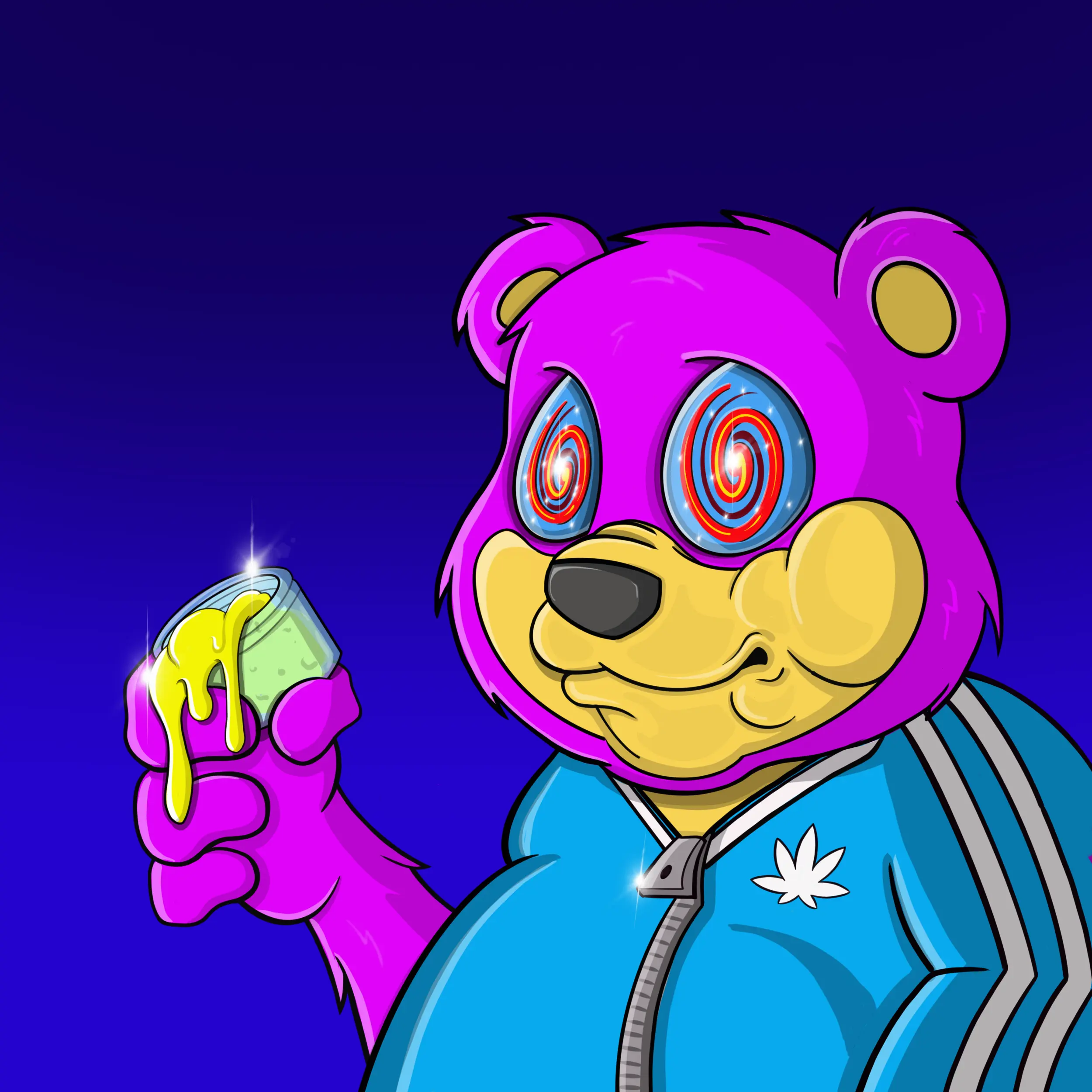 Burnin Bears #685 NFT on Algorand