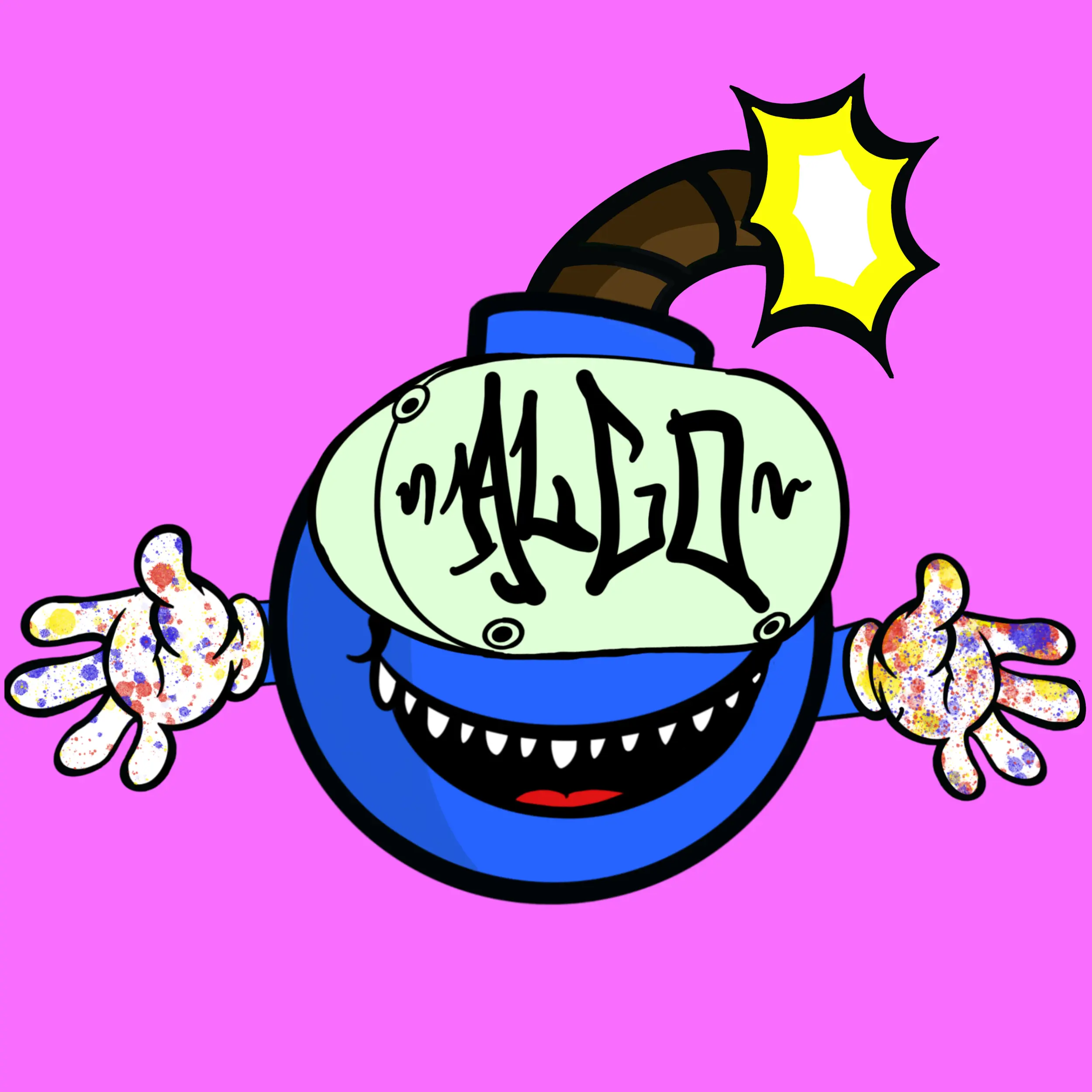 Crypto Bomber Krew #1258 NFT on Algorand