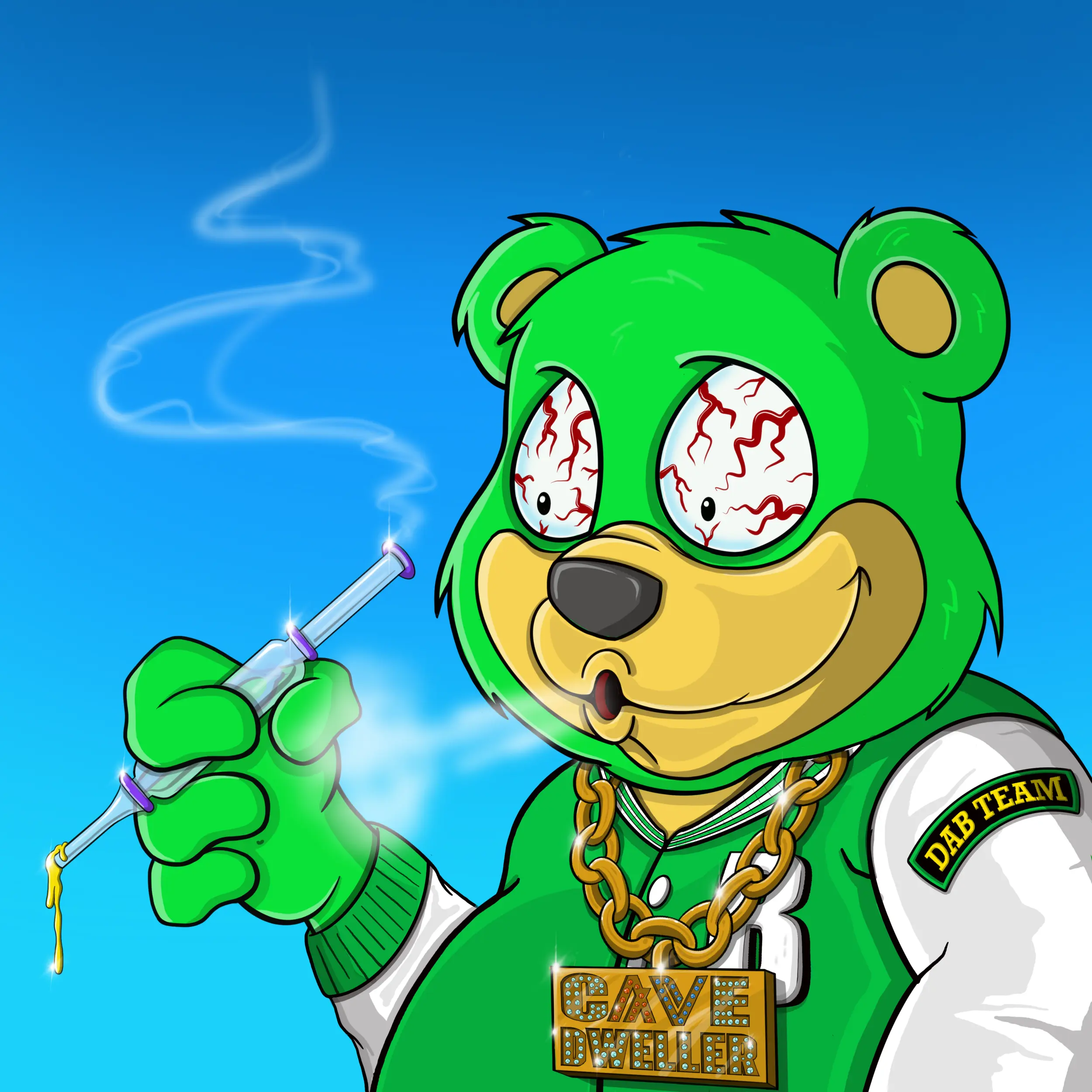 Burnin Bears #830 NFT on Algorand