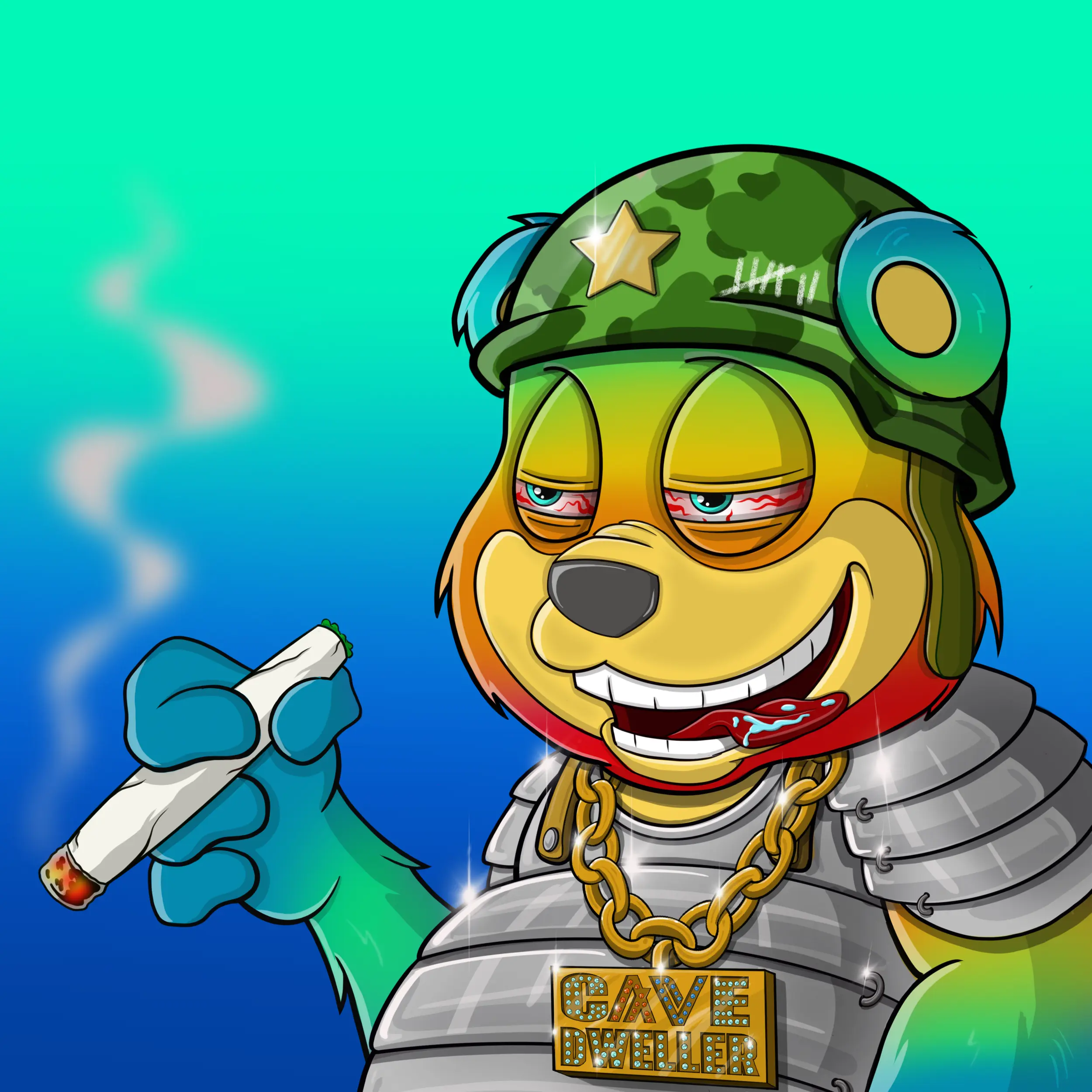 Burnin Bears #2034 NFT on Algorand