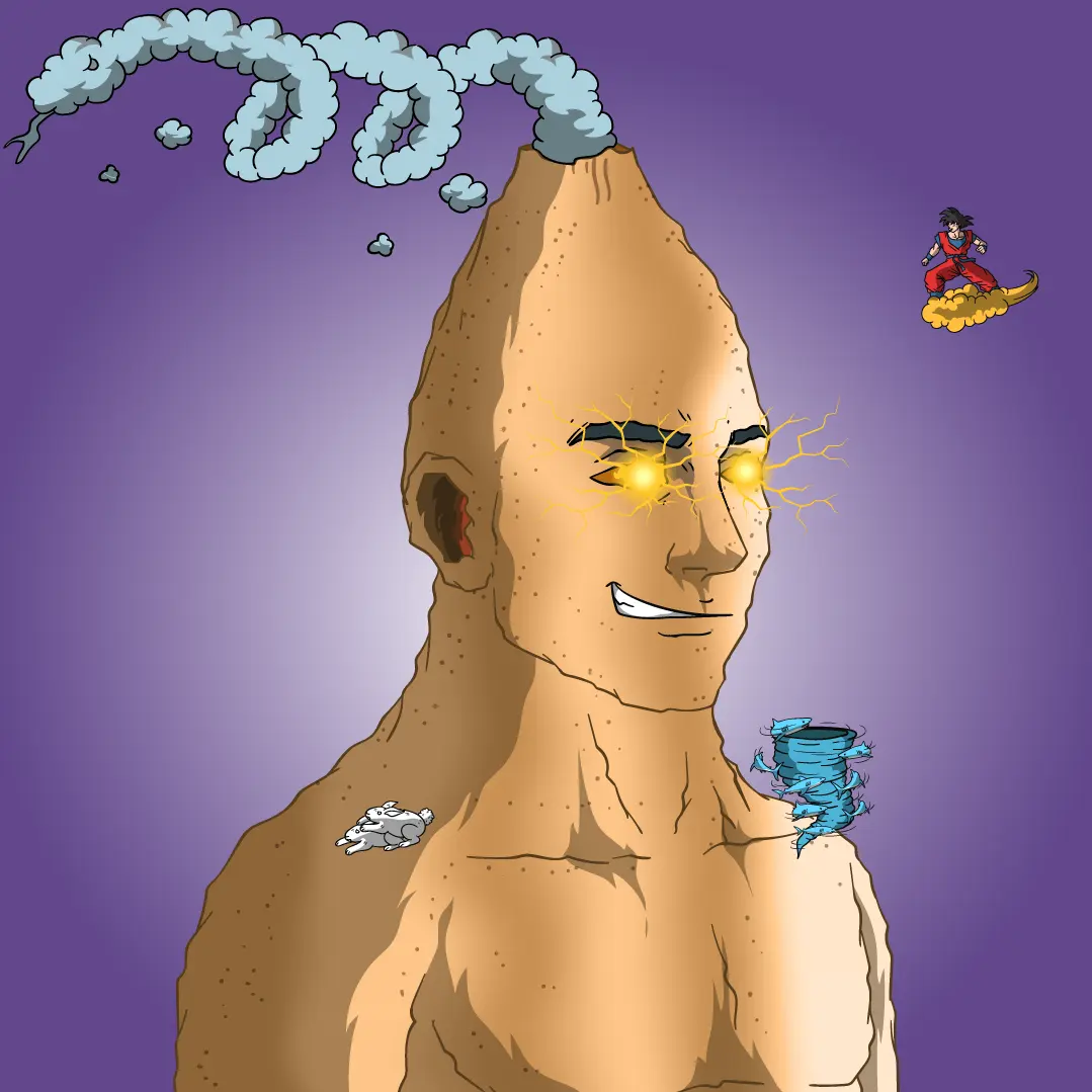 Volcano Boyz #1900 NFT on Algorand