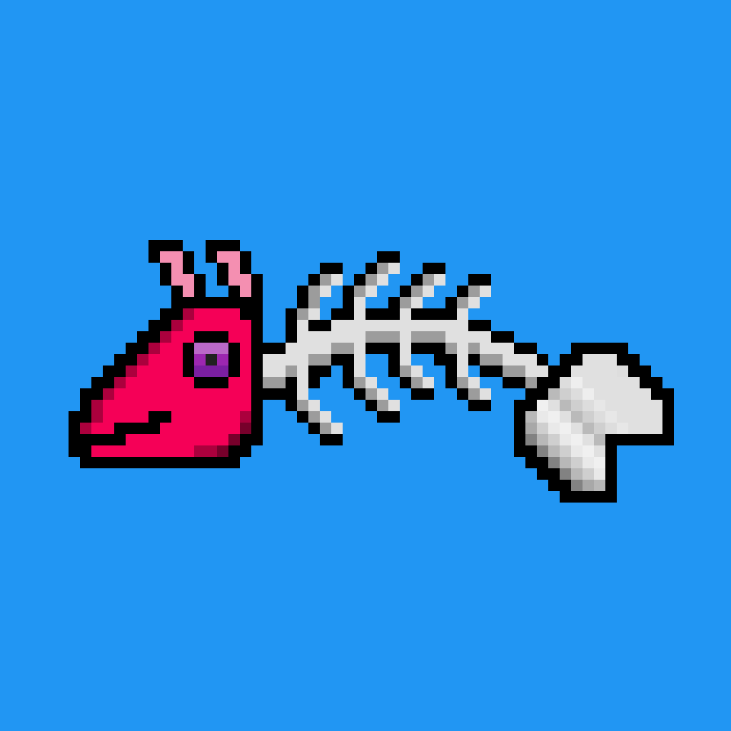 8-Bit BoneFish #285 NFT on Algorand