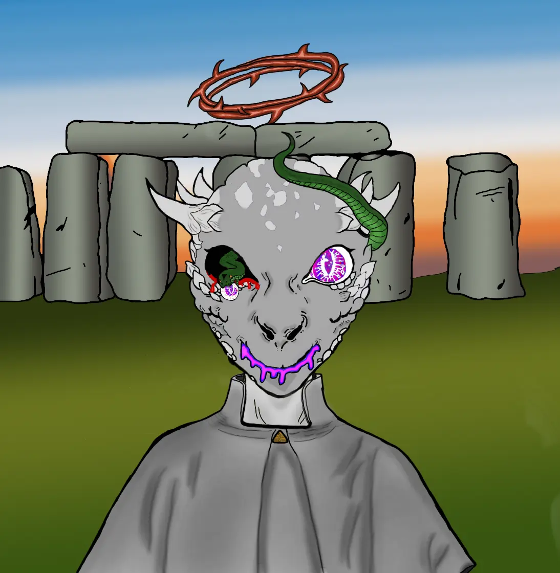 The Draconian Council  #1139 NFT on Algorand