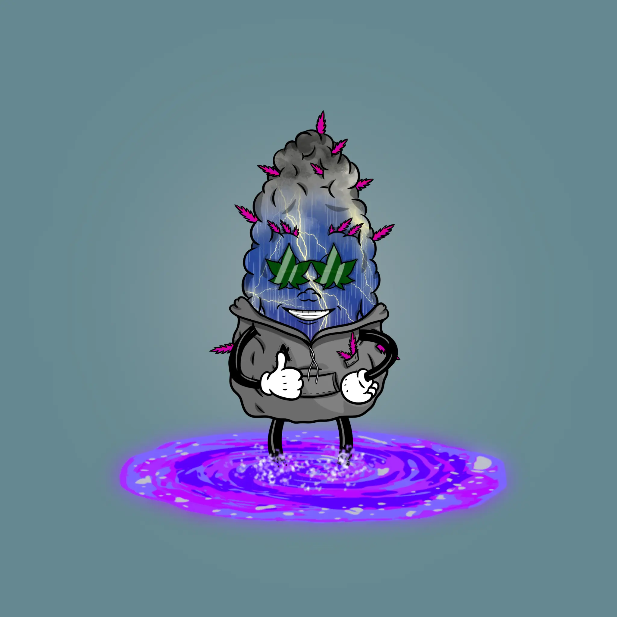 Blazing Budz #364 NFT on Algorand