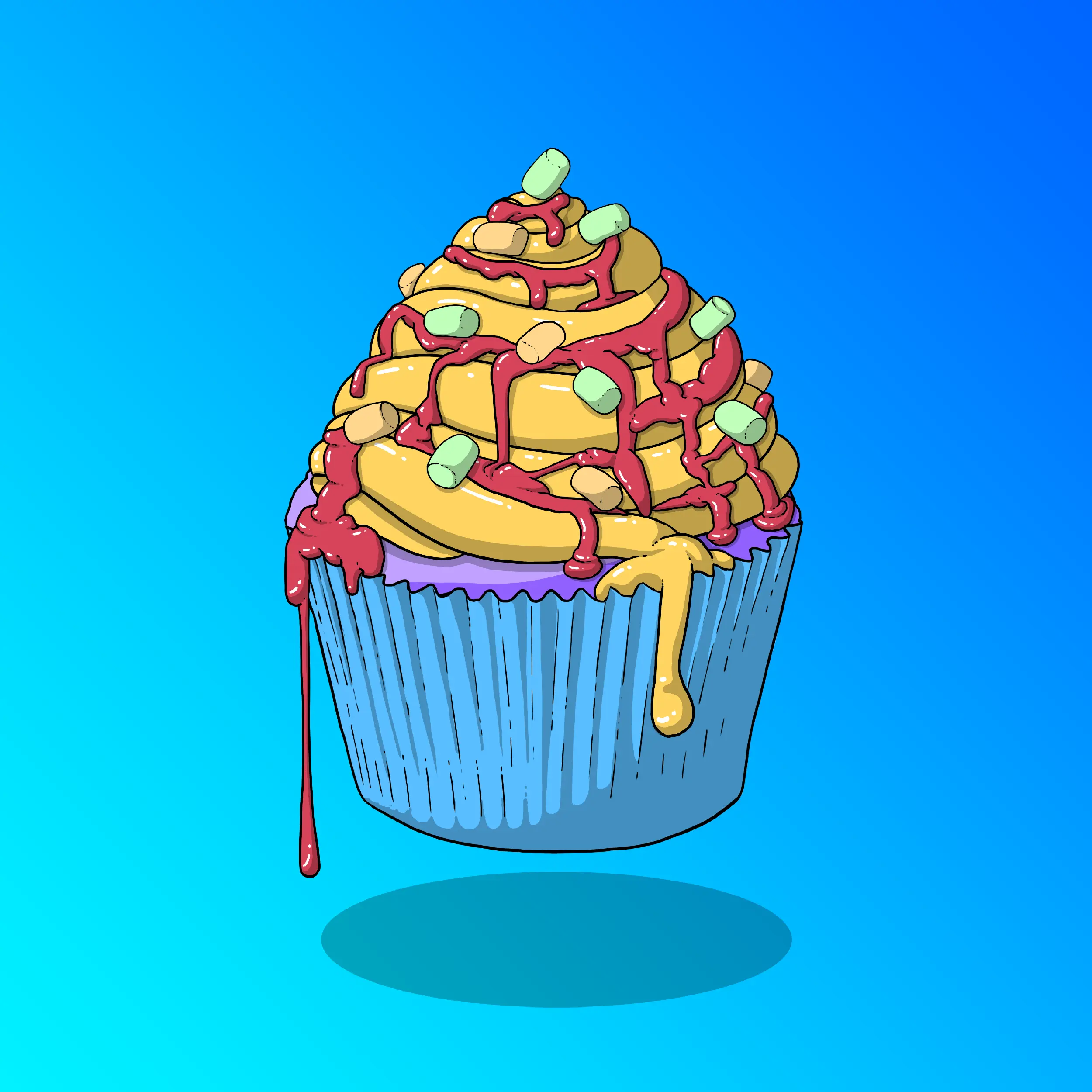 Cupcakes #156 NFT on Algorand
