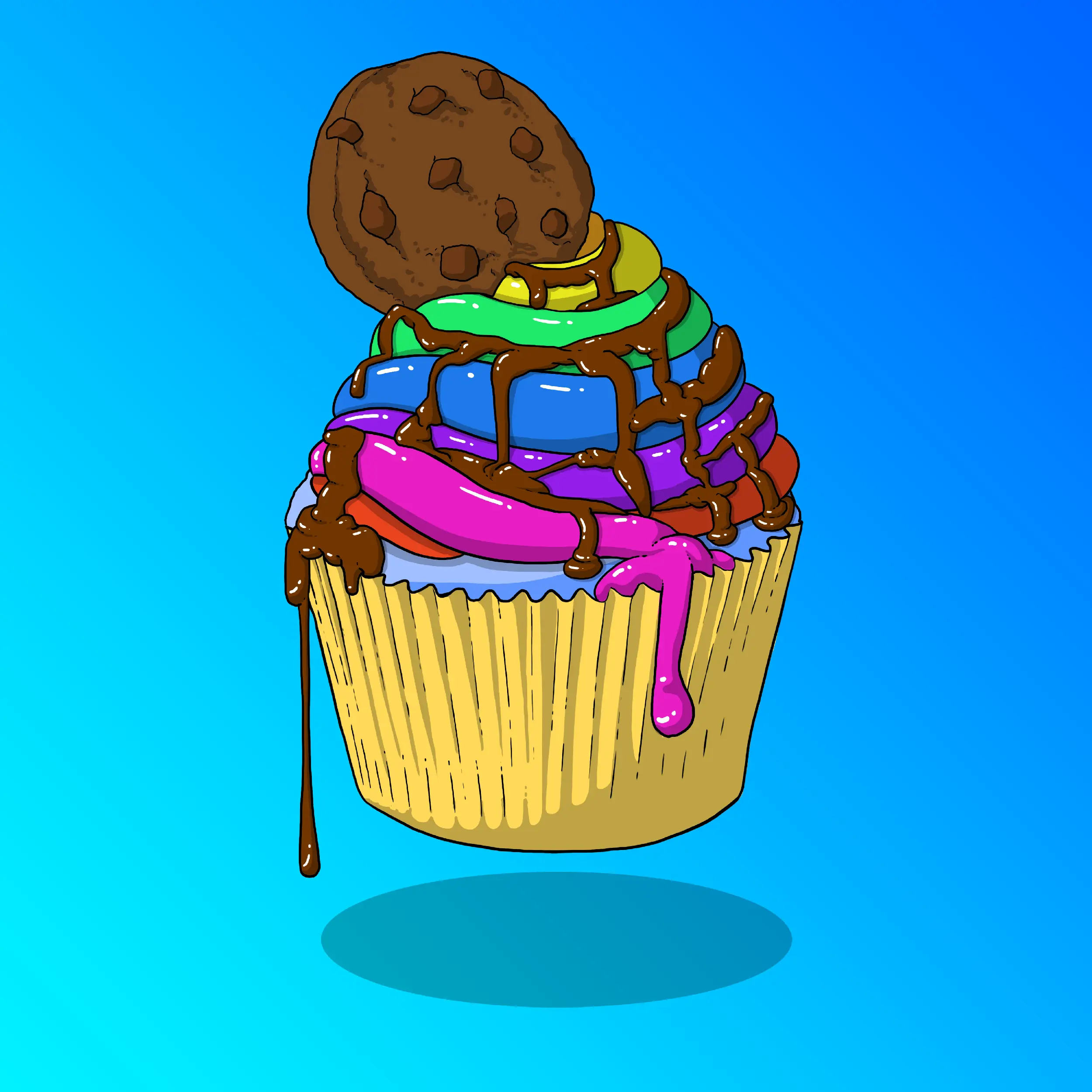 Cupcakes #16 NFT on Algorand