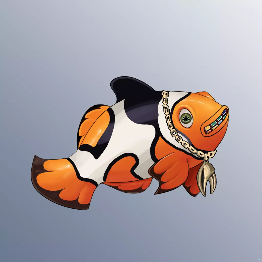 Clown Fish #178 NFT on Algorand