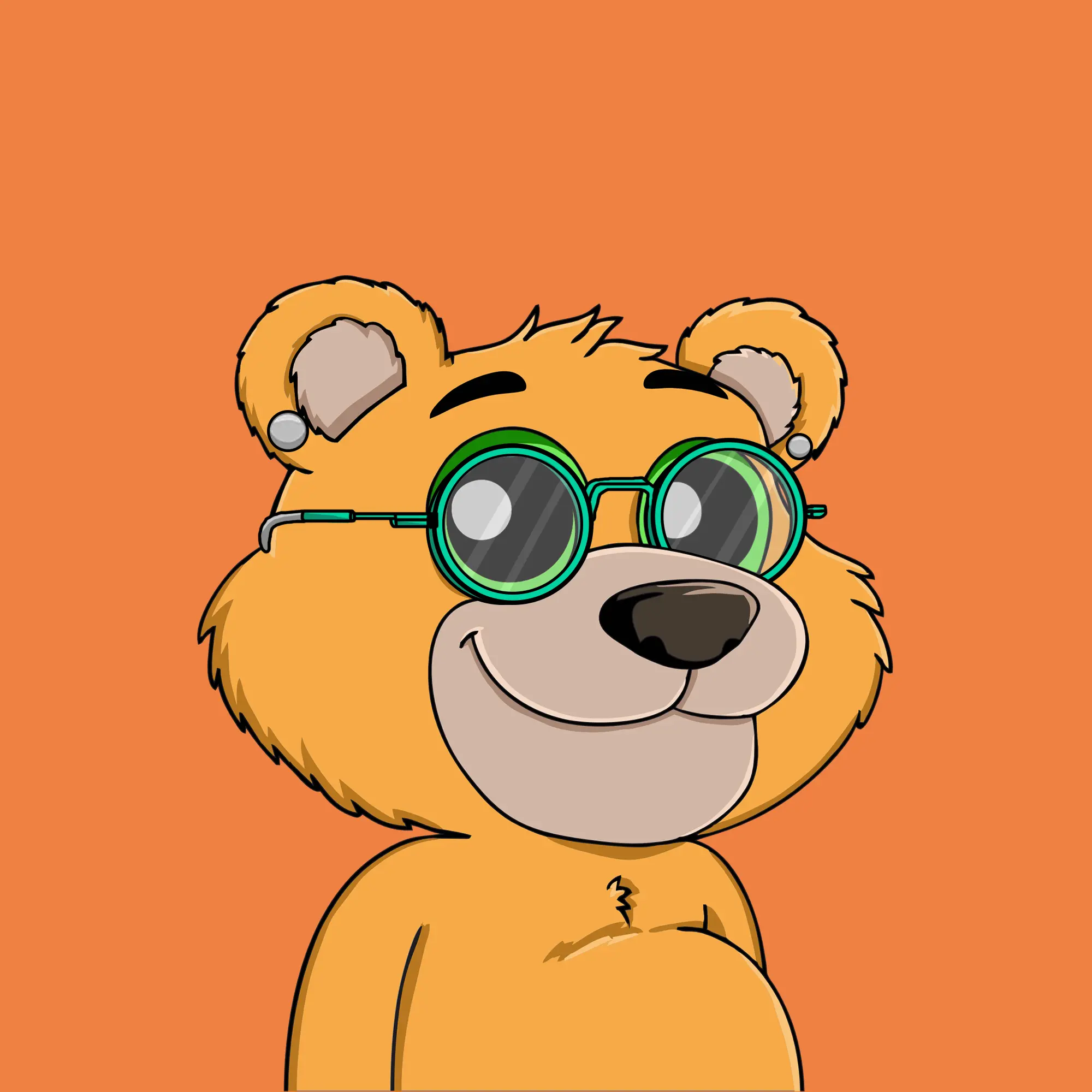 Gluttonous Bears #511 NFT on Algorand