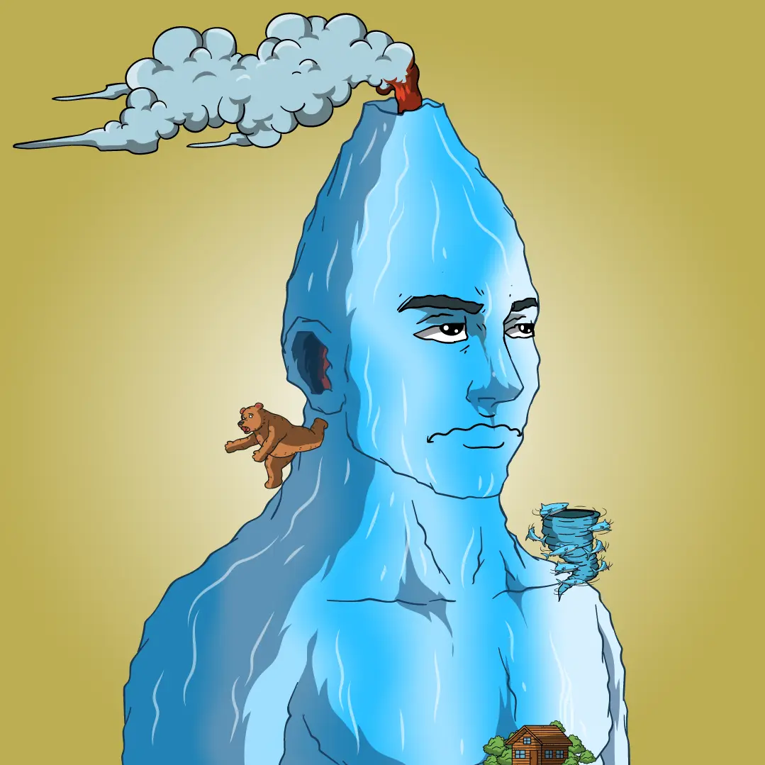 Volcano Boyz #698 NFT on Algorand