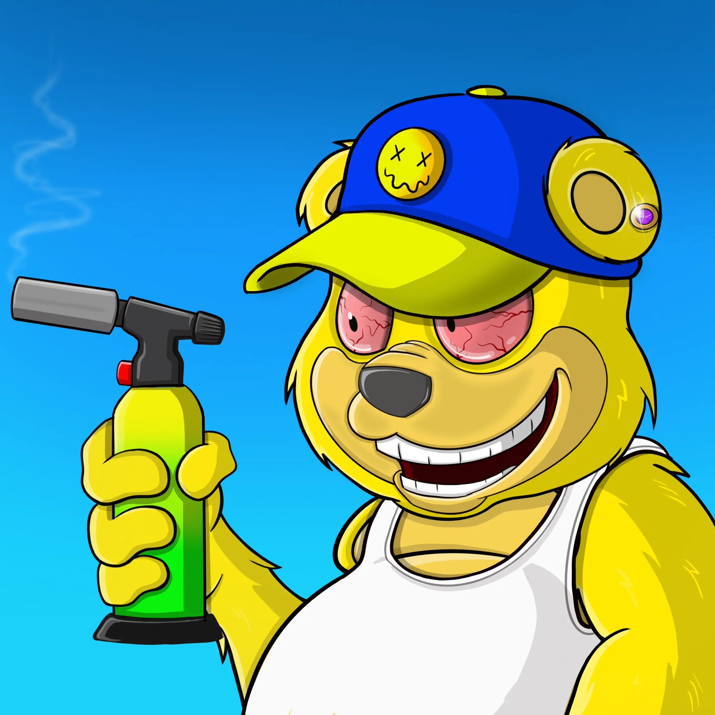 Burnin Bears #388 NFT on Algorand