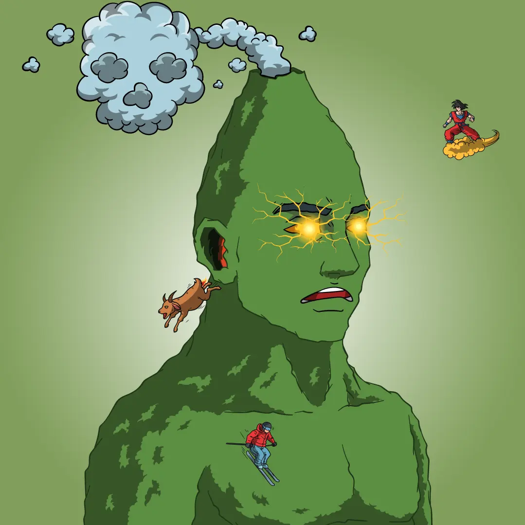 Volcano Boyz #908 NFT on Algorand