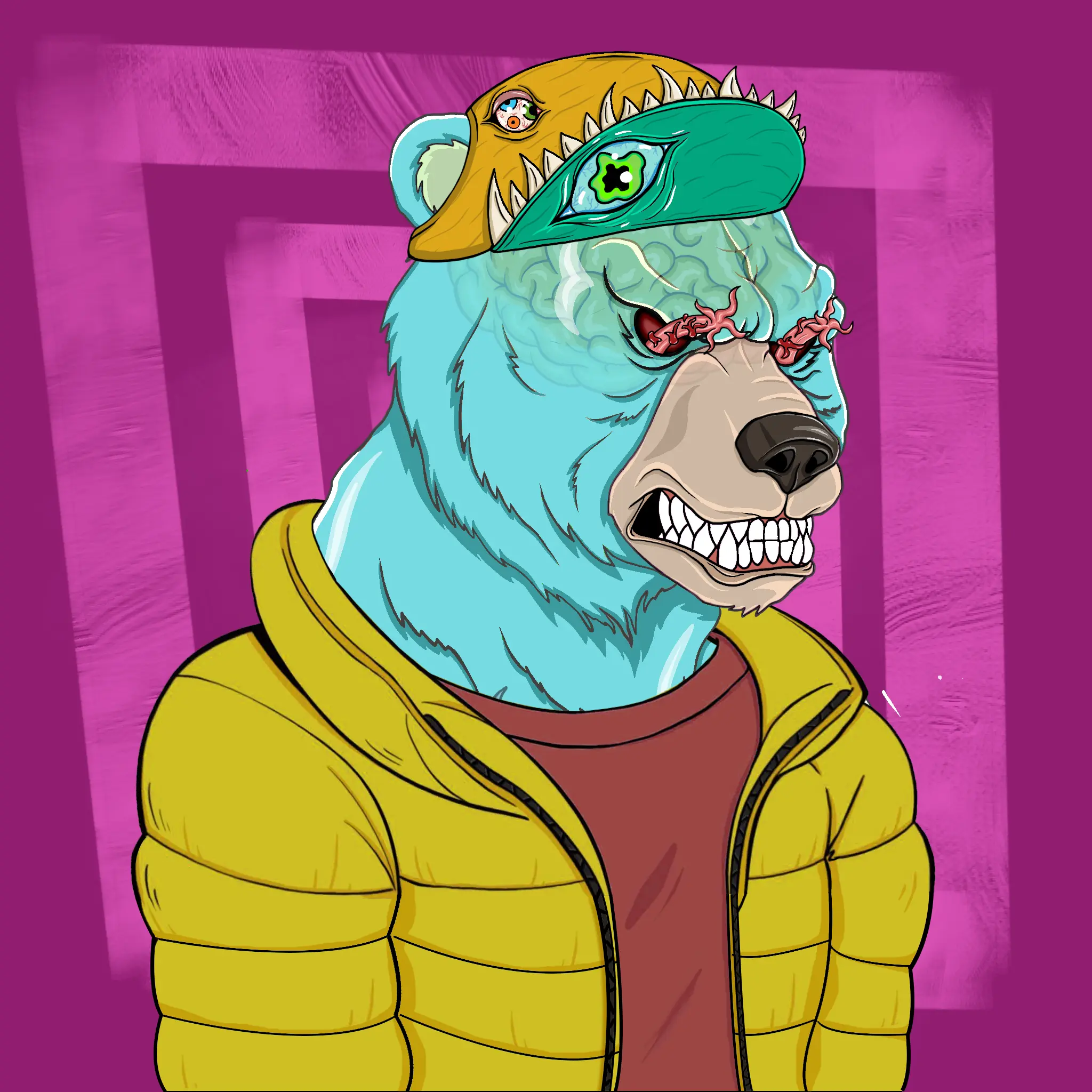 Mad Bears #1867 NFT on Algorand