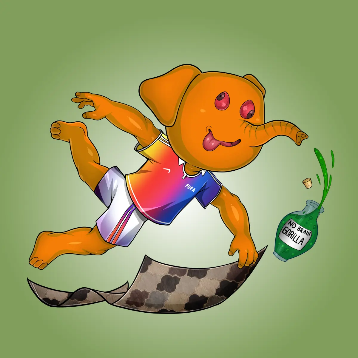 Rug Friends  #3037 NFT on Algorand