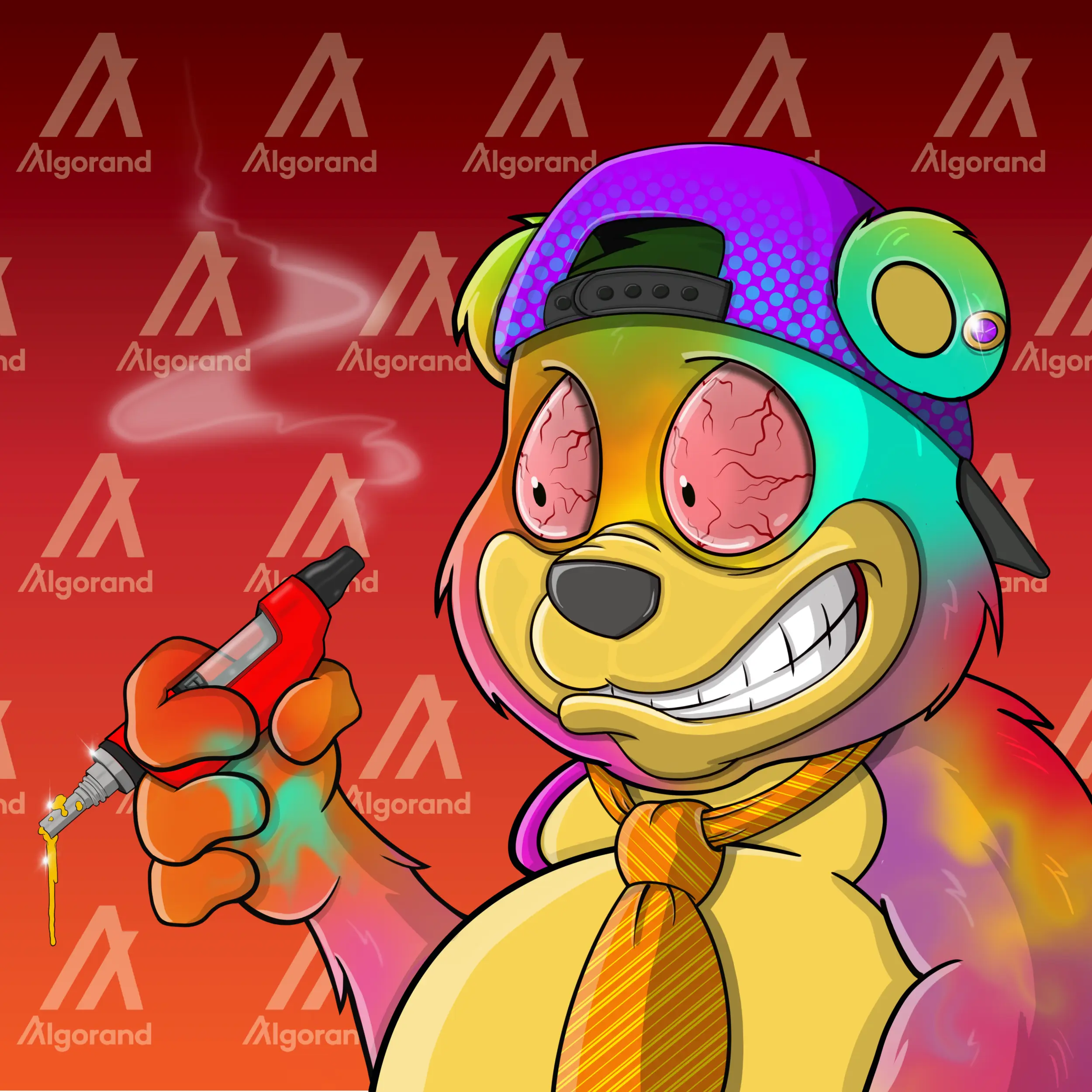 Burnin Bears #766 NFT on Algorand