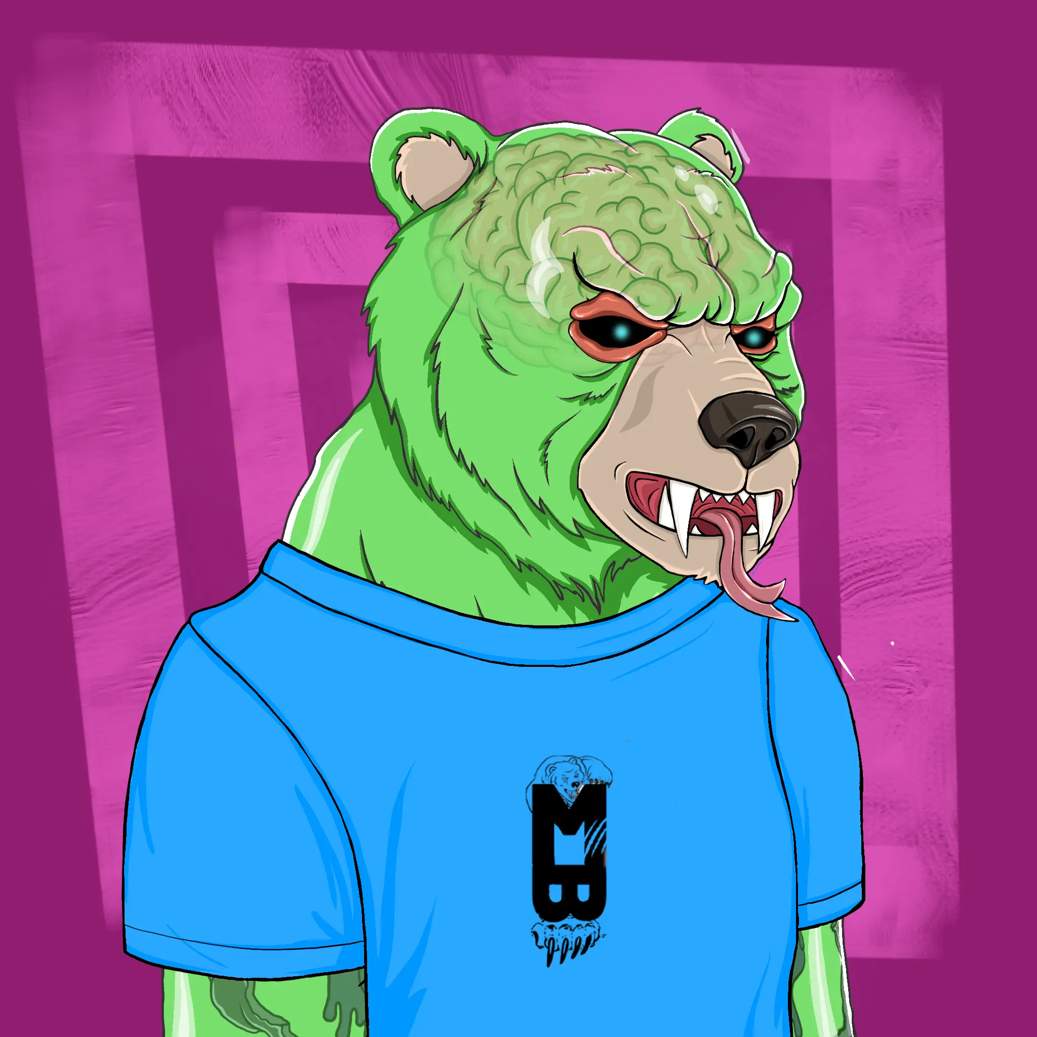 Mad Bears #1357 NFT on Algorand