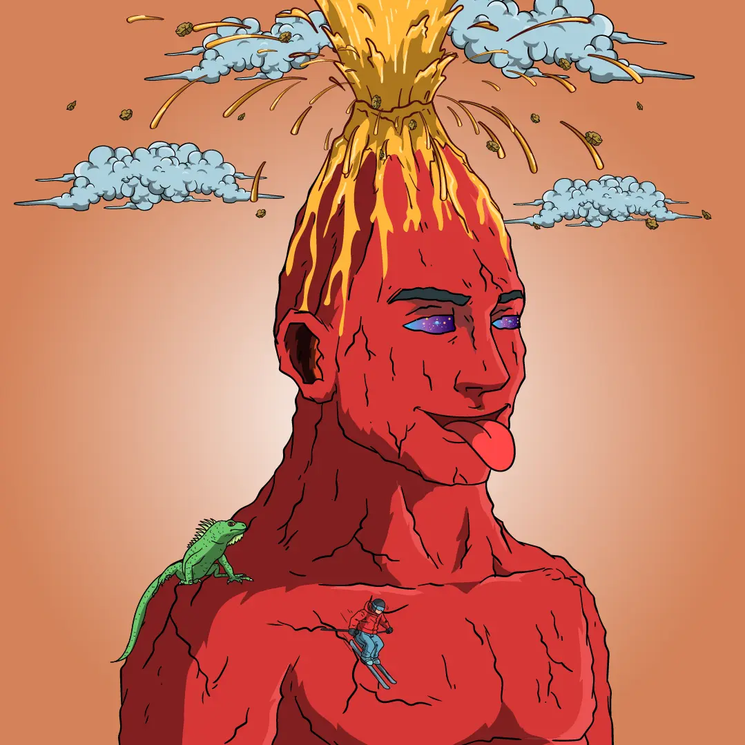 Volcano Boyz #1707 NFT on Algorand