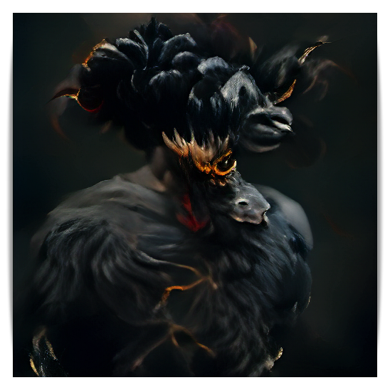 Abaddon the Demon Slayer NFT on Algorand