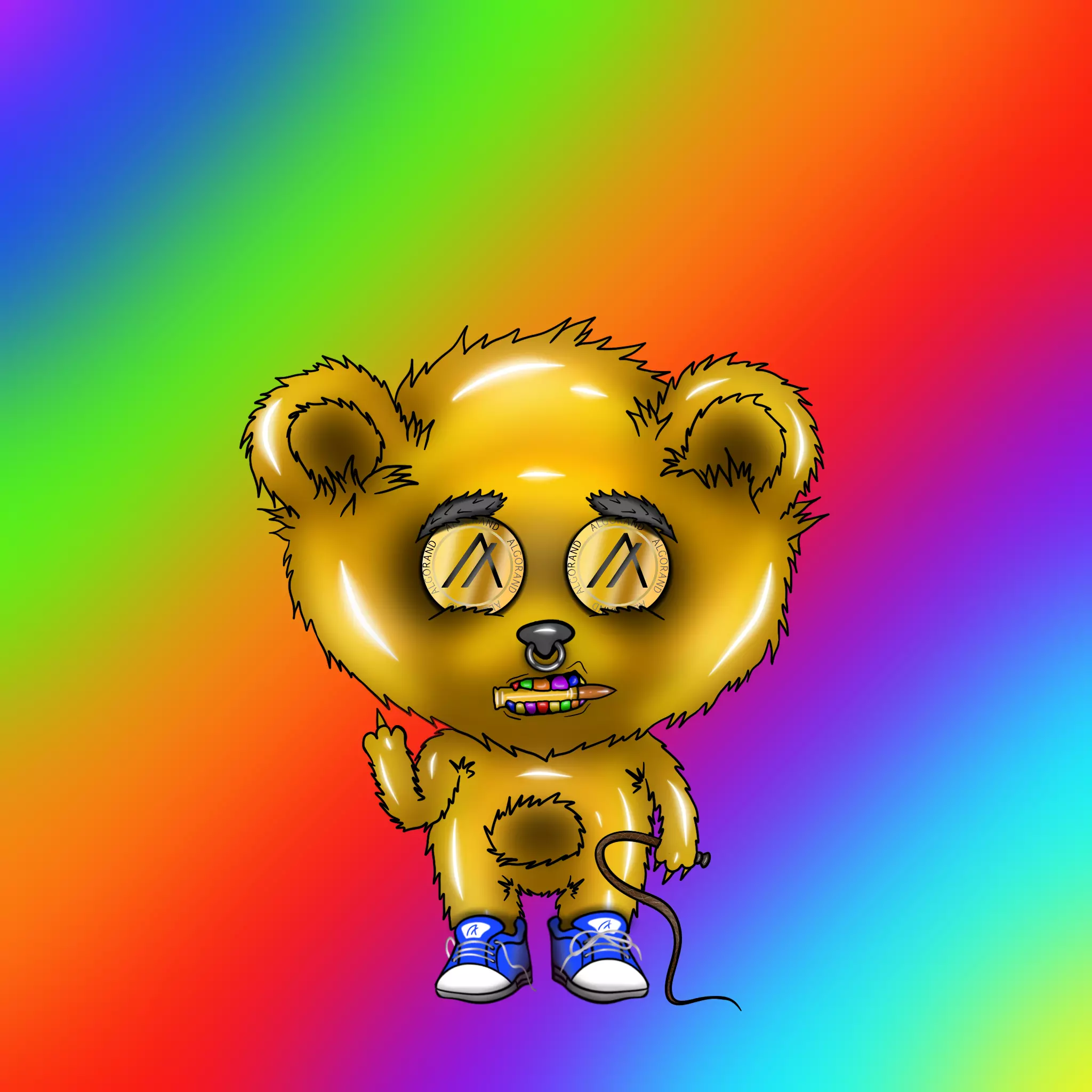 Sketchier Bears #66 NFT on Algorand
