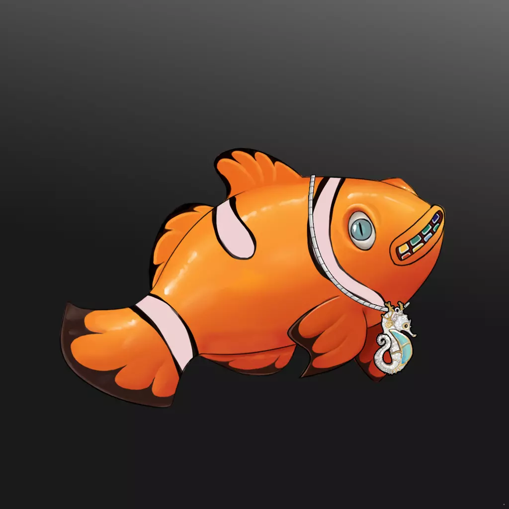 Clown Fish #362 NFT on Algorand
