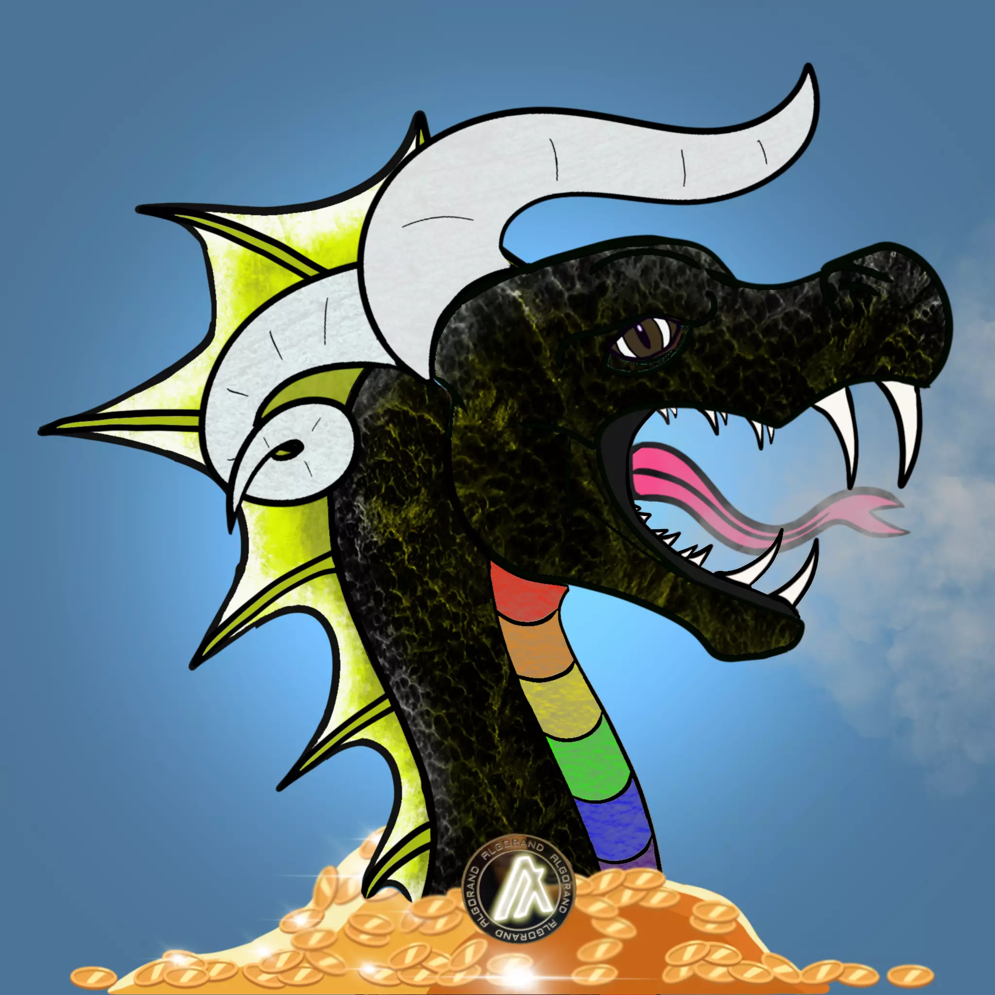 DeFi Dragons #406 NFT on Algorand