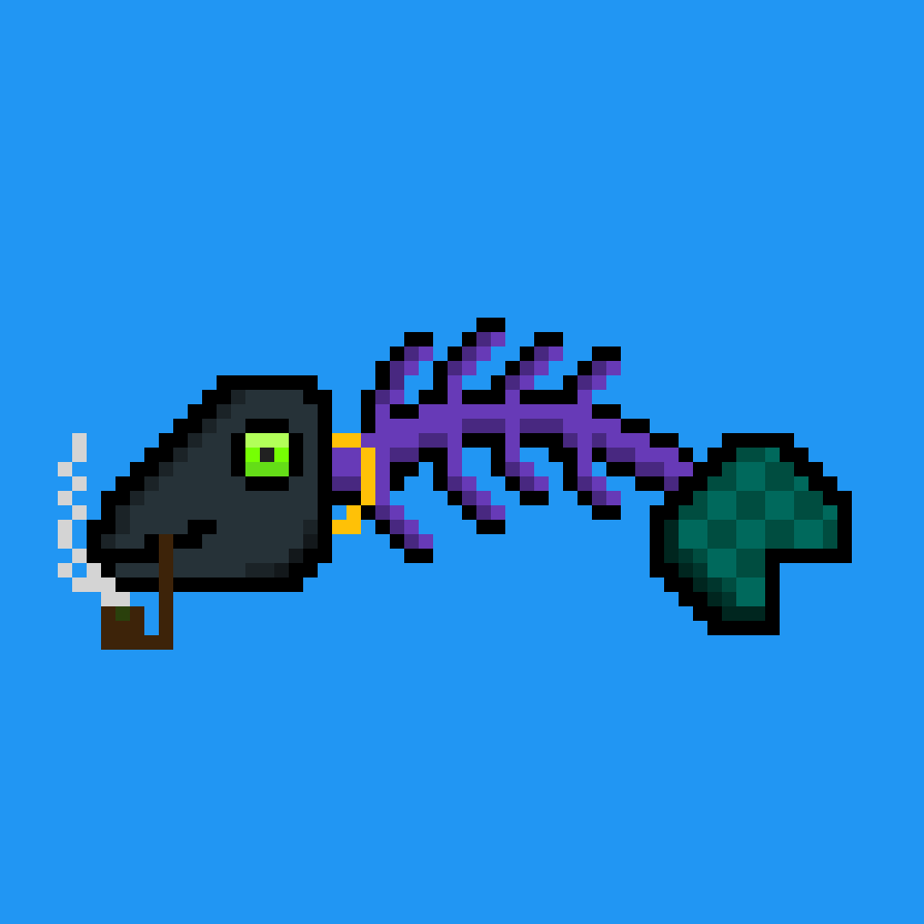 8-Bit BoneFish #275 NFT on Algorand