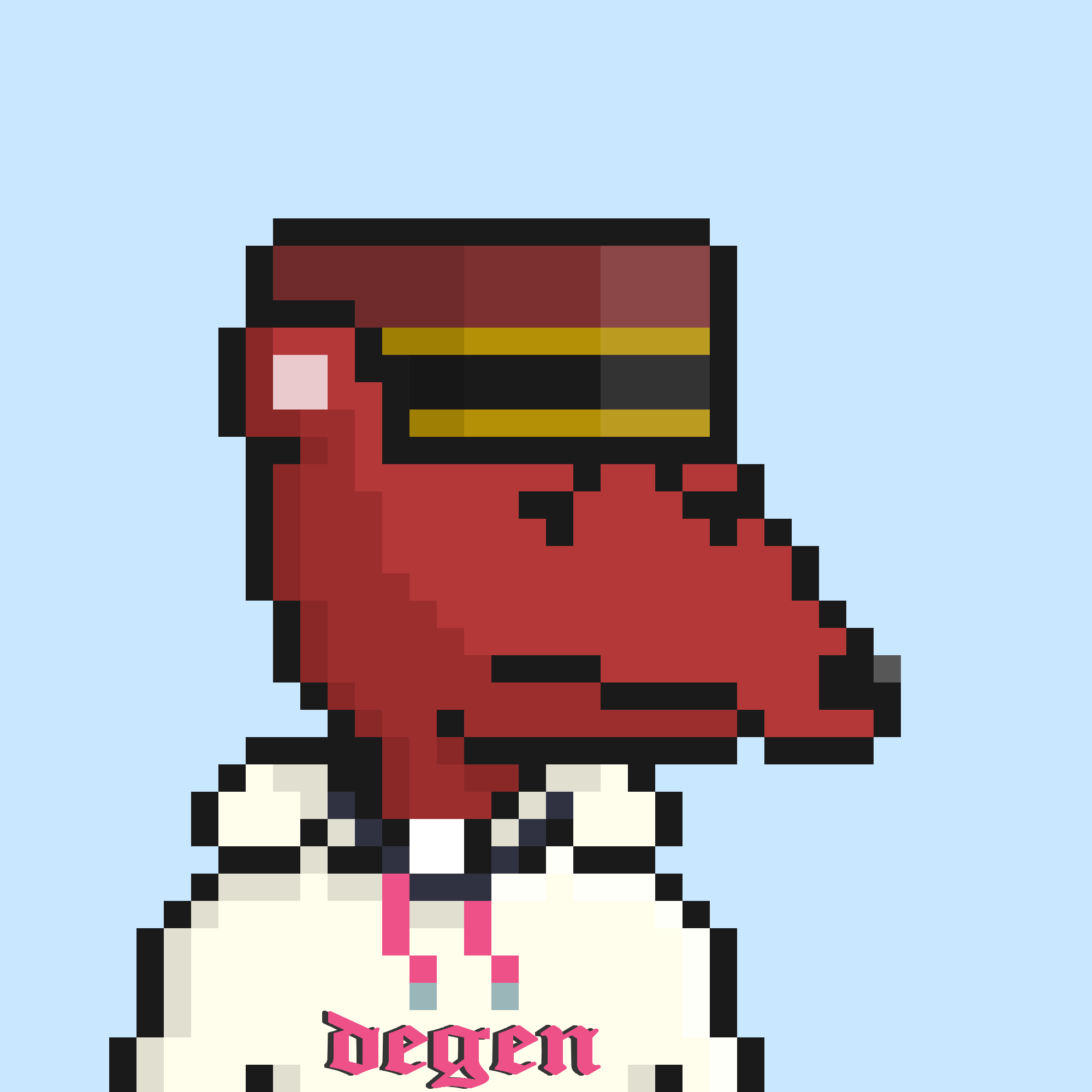 DEGEN RAT PACK #168 NFT on Algorand
