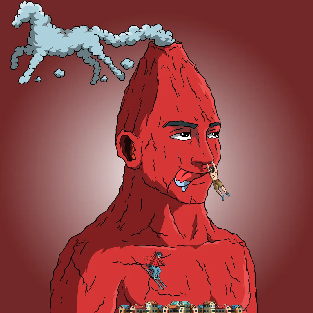 Volcano Boyz #861 NFT on Algorand