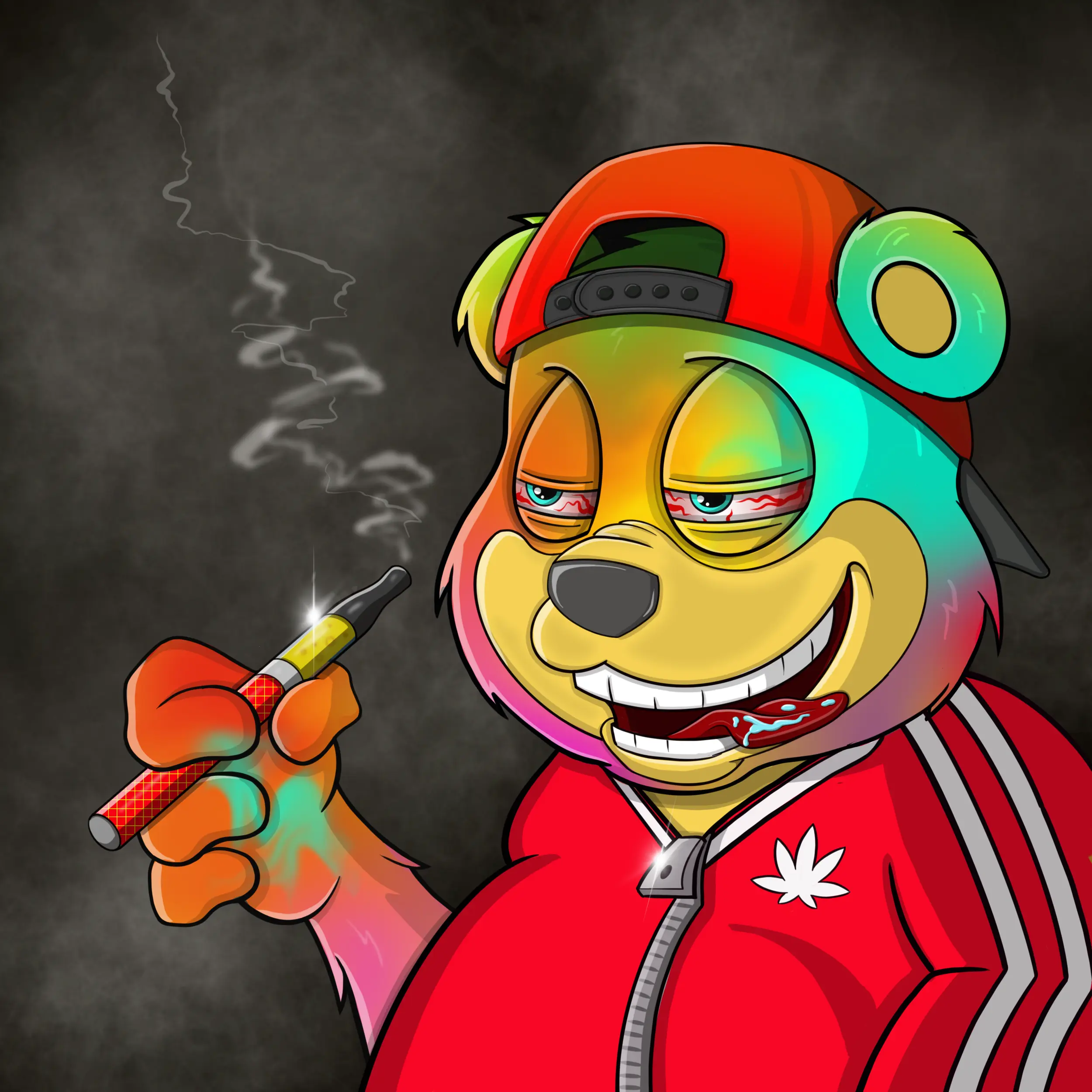 Burnin Bears #308 NFT on Algorand