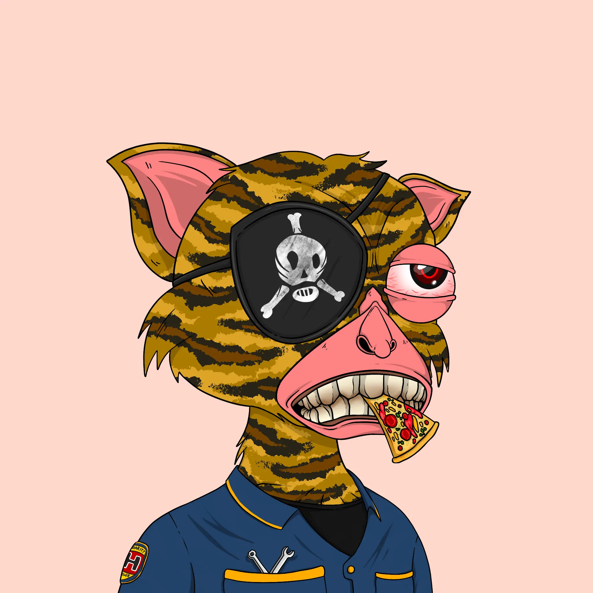 Trendy Tarsier #2313 NFT on Algorand