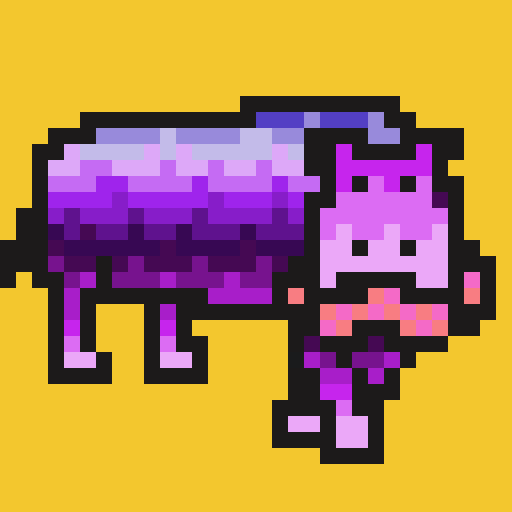 Heidi Hippo - Violetive9 NFT on Algorand