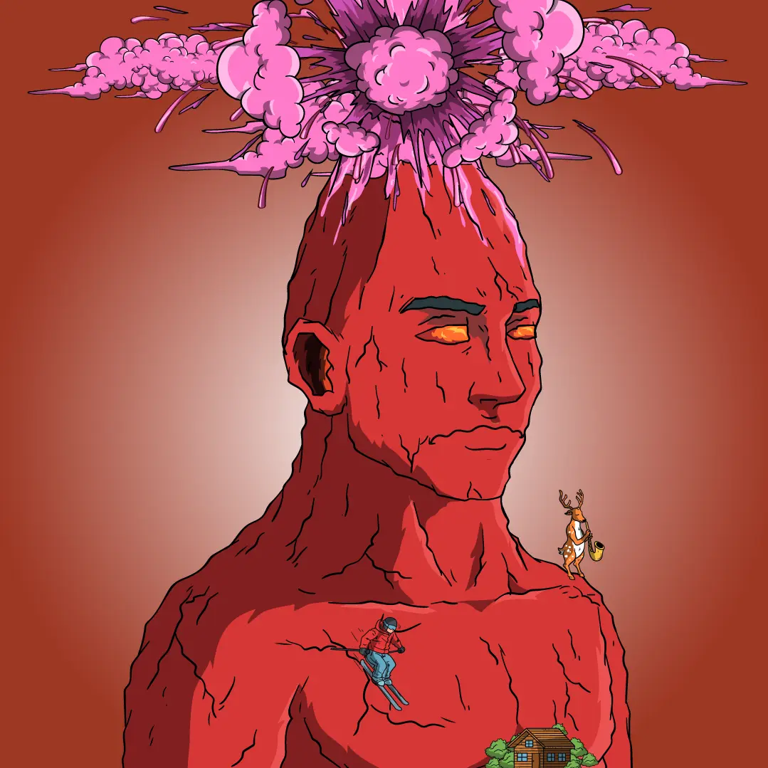 Volcano Boyz #1385 NFT on Algorand