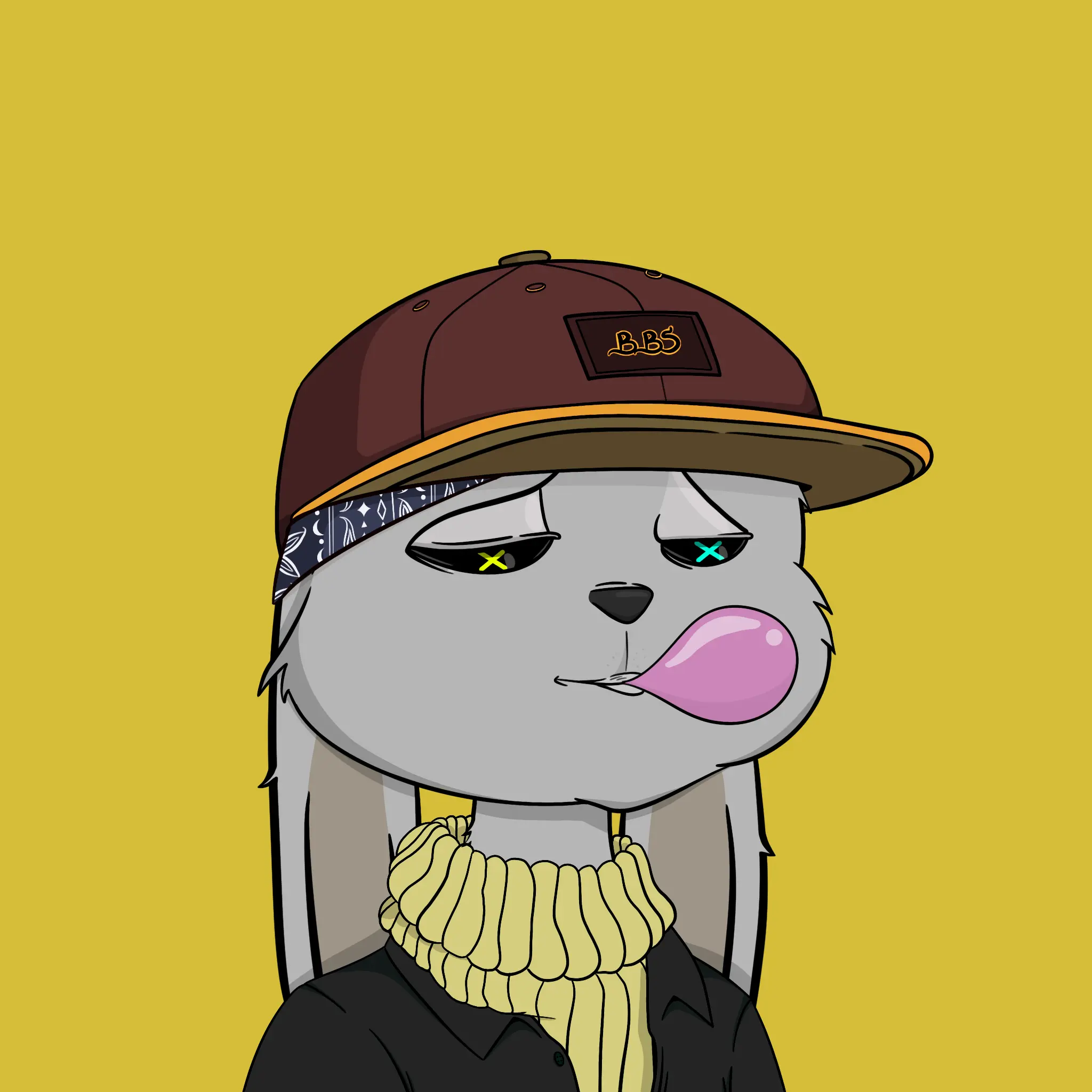 Bad Bunny Society #1519 NFT on Algorand