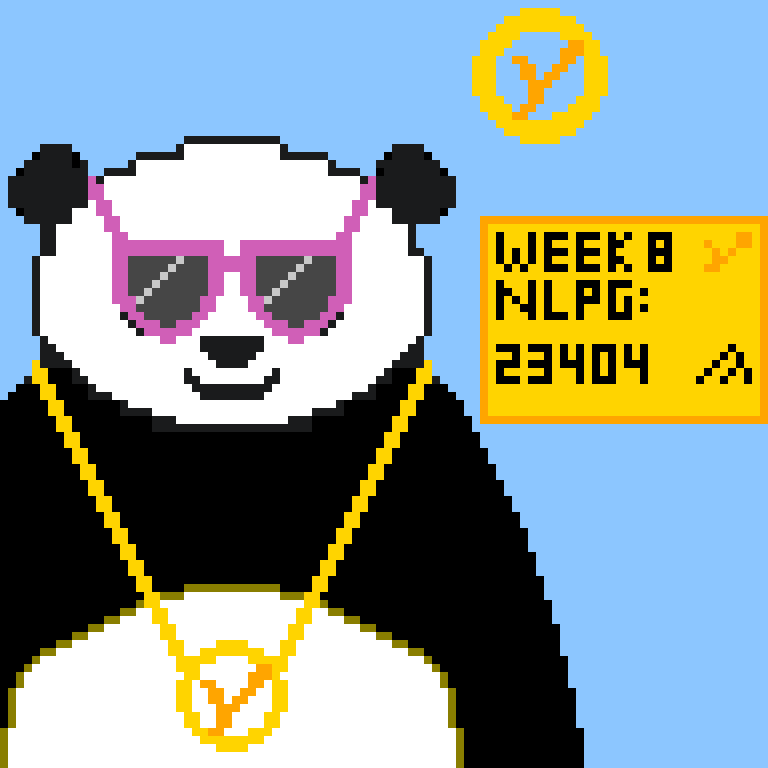 YieldlyPanda Unique - Week 8 NFT on Algorand