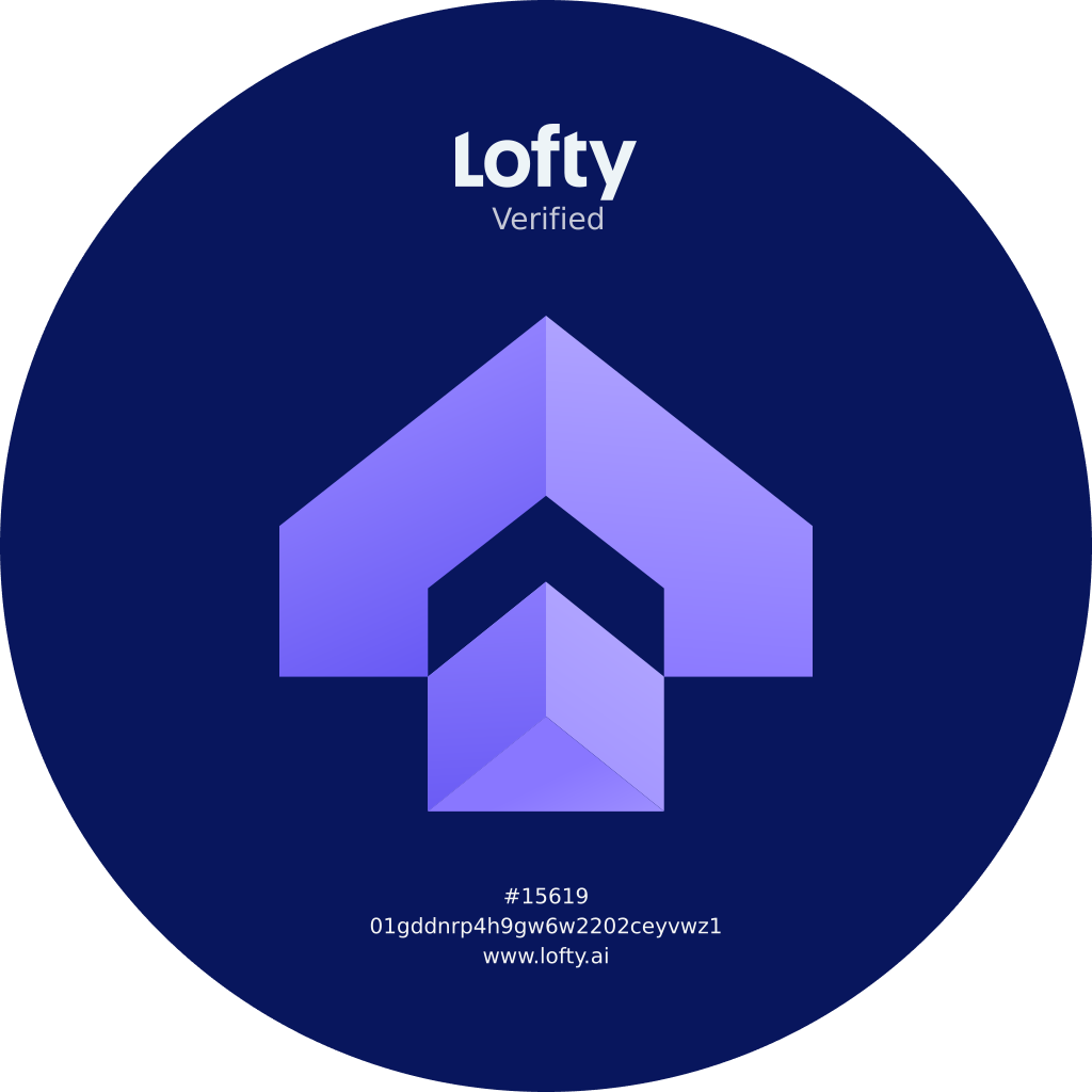 Verification Lofty #15619 NFT on Algorand