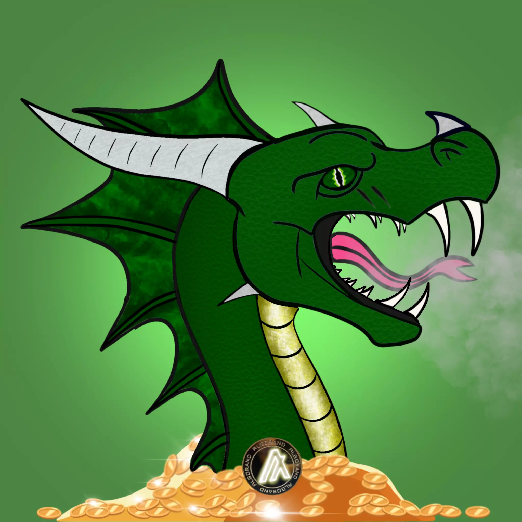 DeFi Dragons #366 NFT on Algorand